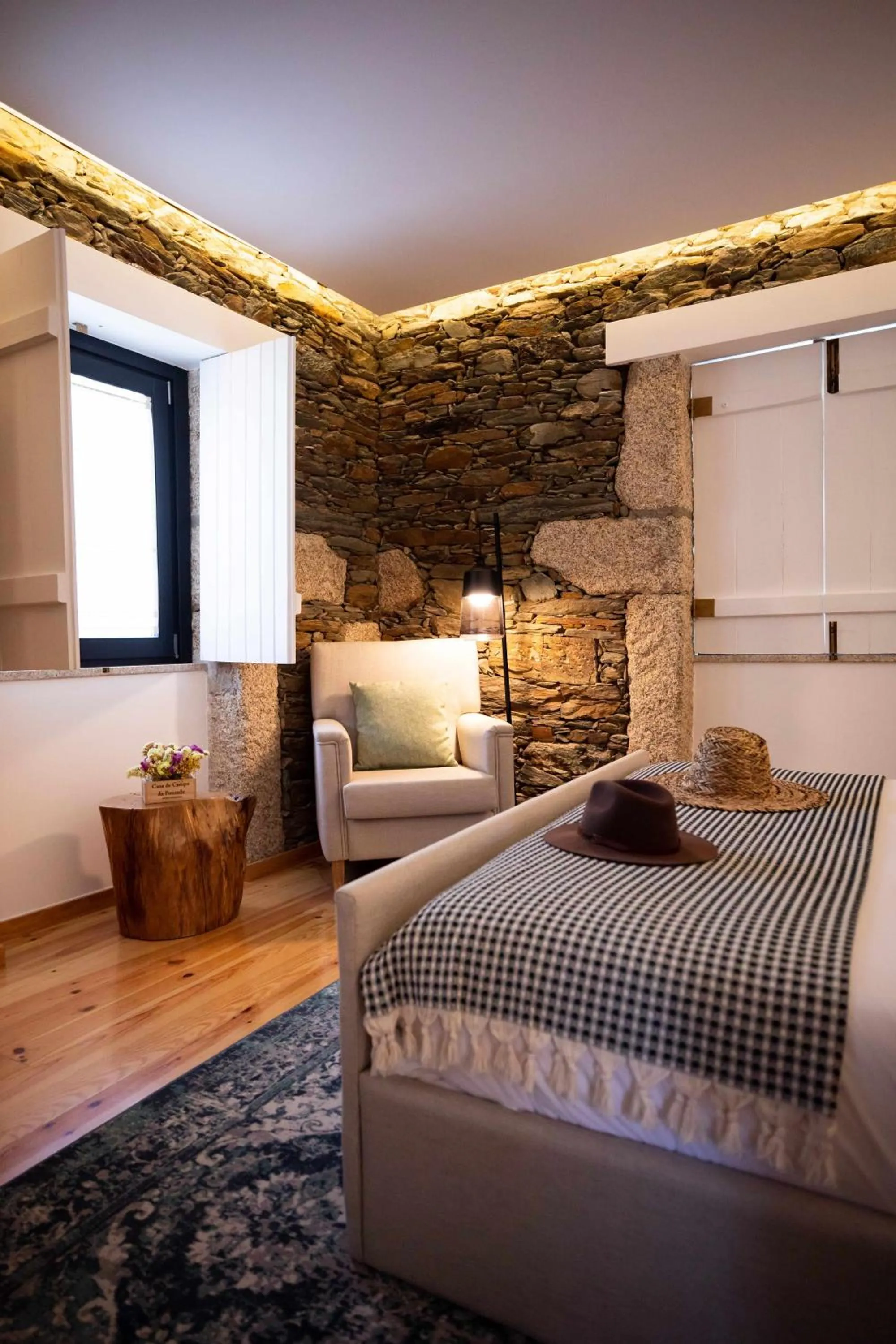 Bed in Quinta da Pousada Casa de Campo