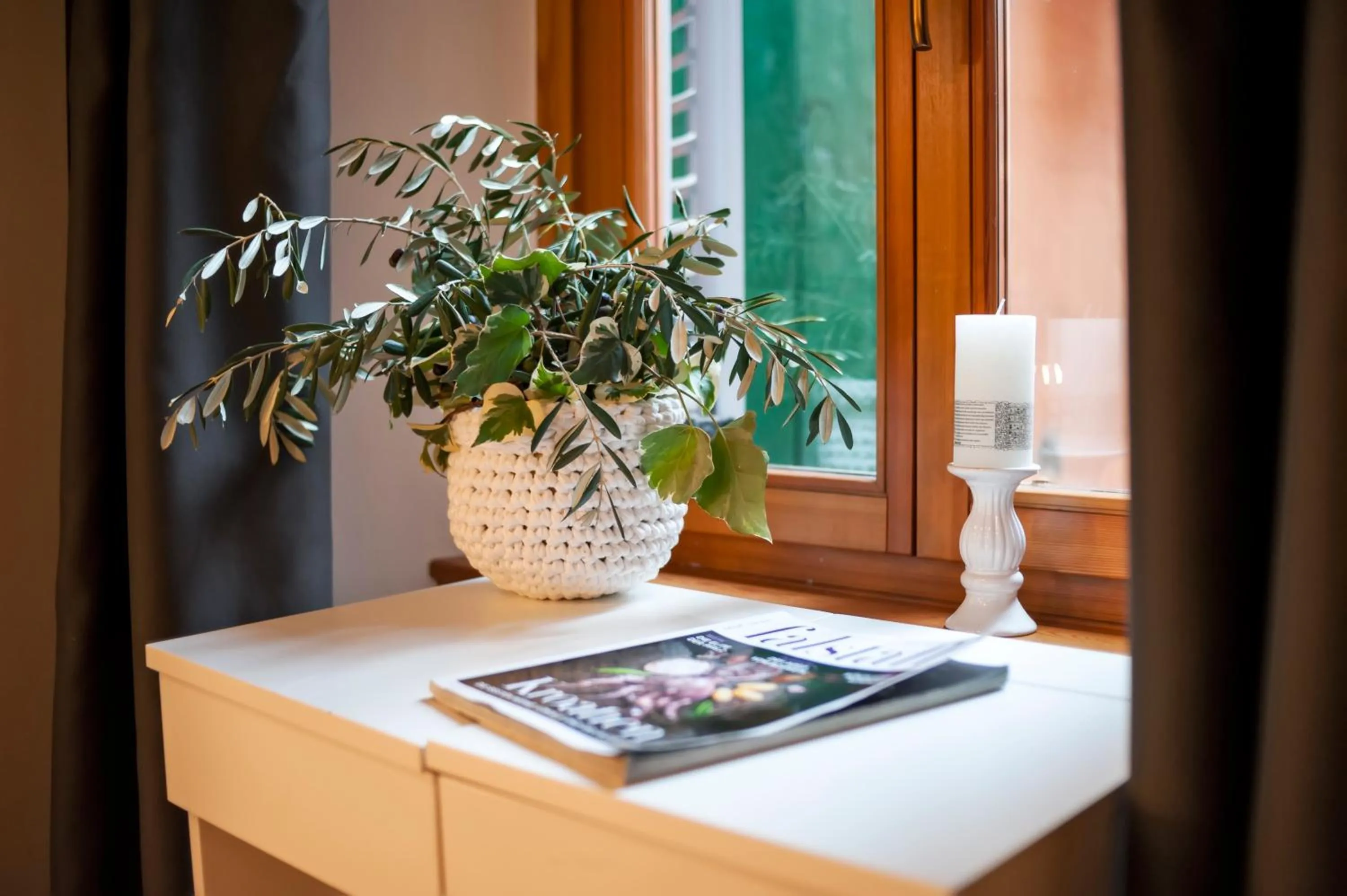 Decorative detail in Noemi's rooms