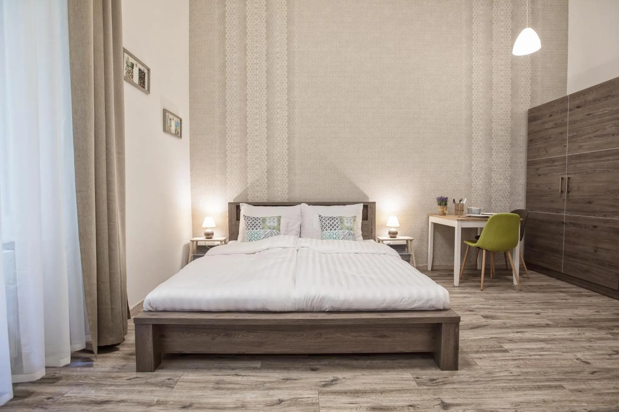 Bedroom, Bed in Budapest Passage 1