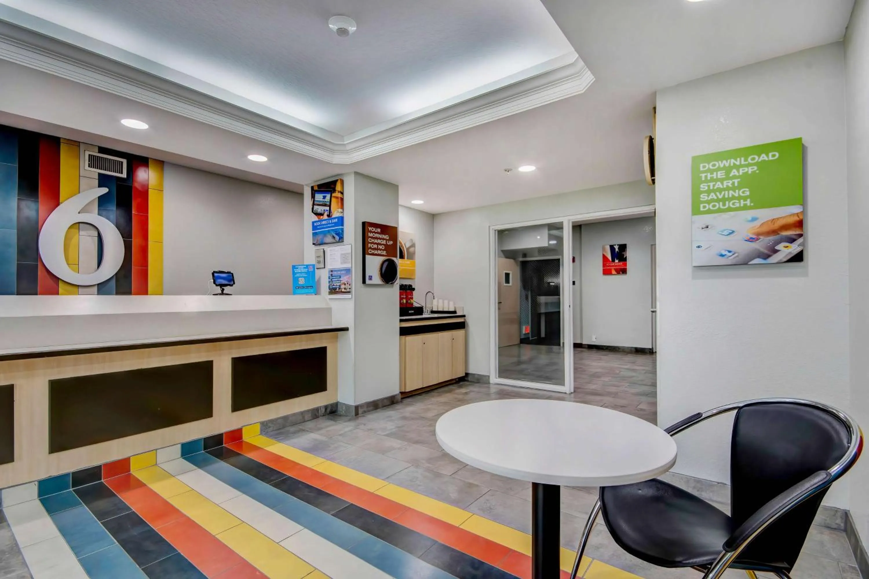 Lobby or reception in Motel 6-San Antonio, TX - Sea World North