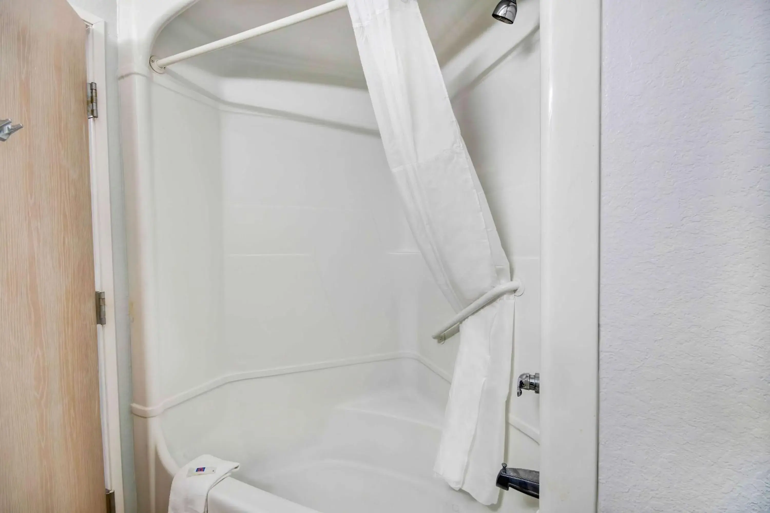 Bathroom in Motel 6-San Antonio, TX - Sea World North Bathroom in Motel 6-San Antonio, TX - Sea World North