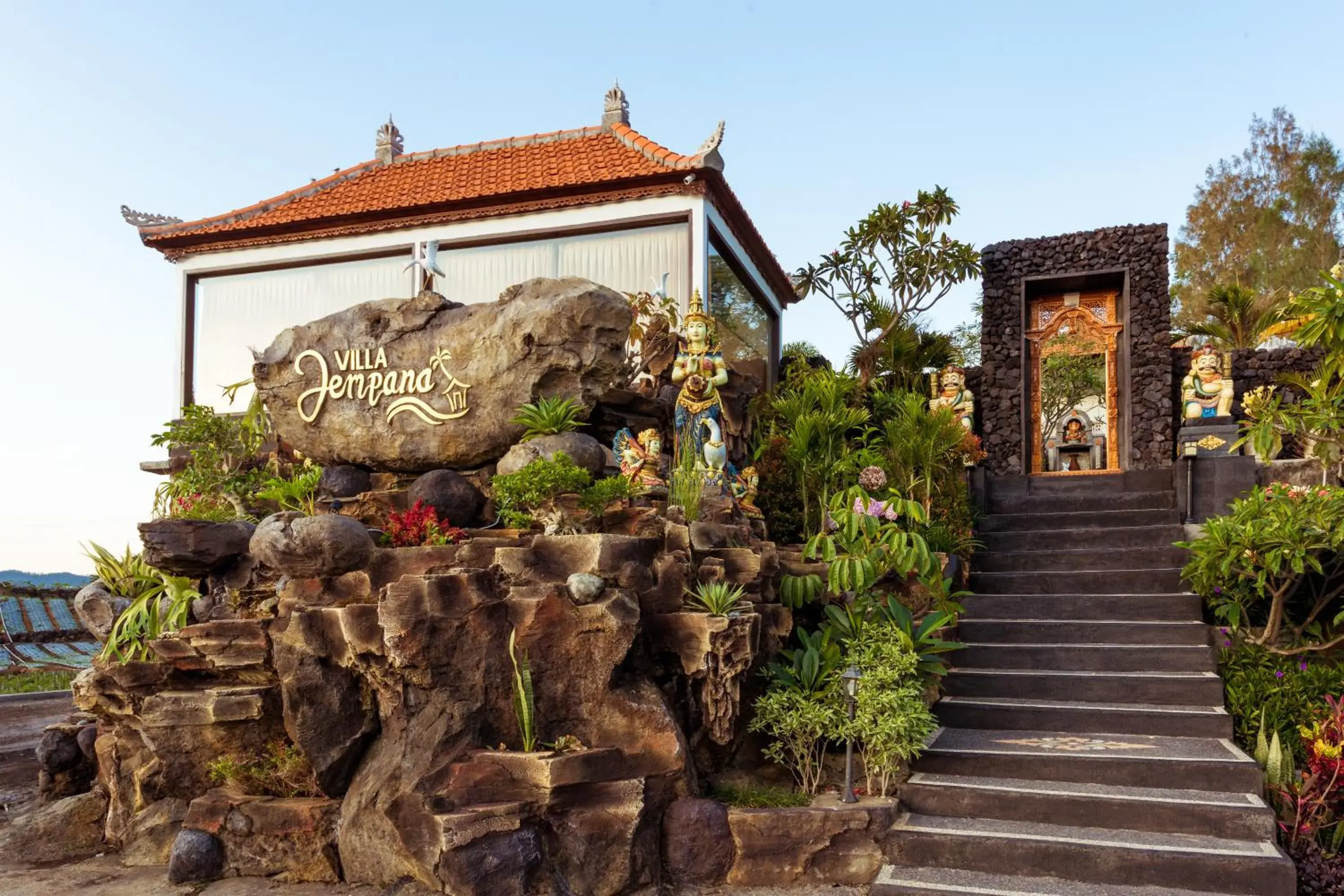 Facade/entrance in Villa Jempana Kintamani Facade/entrance in Villa Jempana Kintamani
