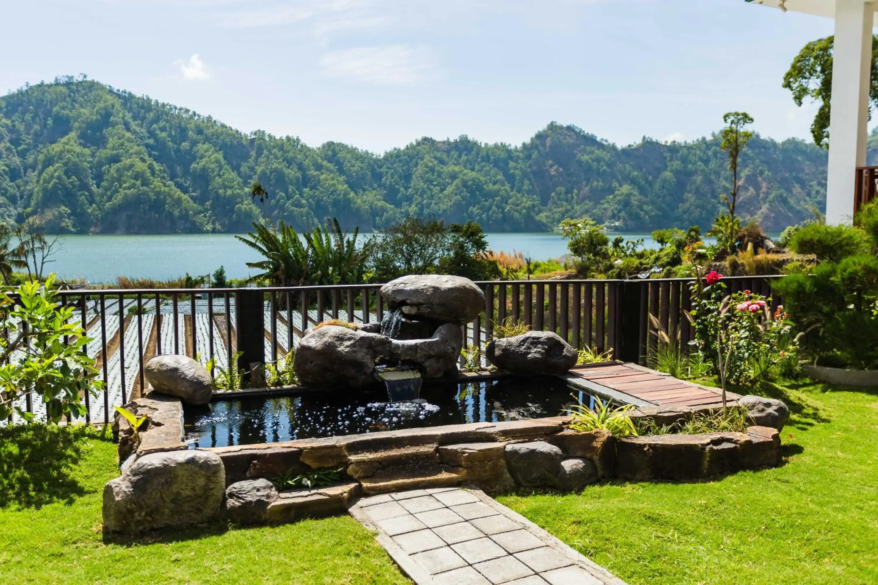 Garden view in Villa Jempana Kintamani Garden view in Villa Jempana Kintamani