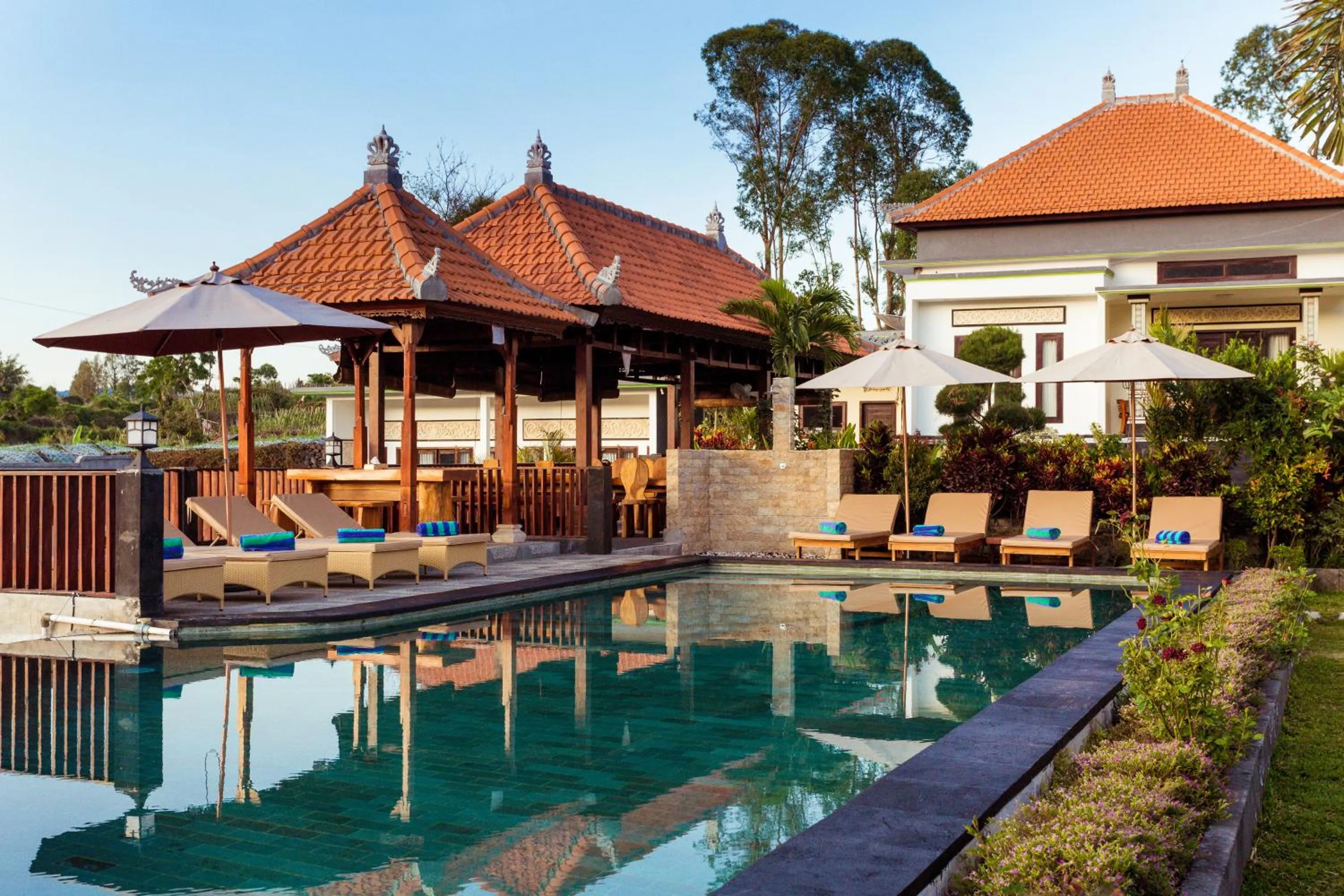 Swimming pool in Villa Jempana Kintamani