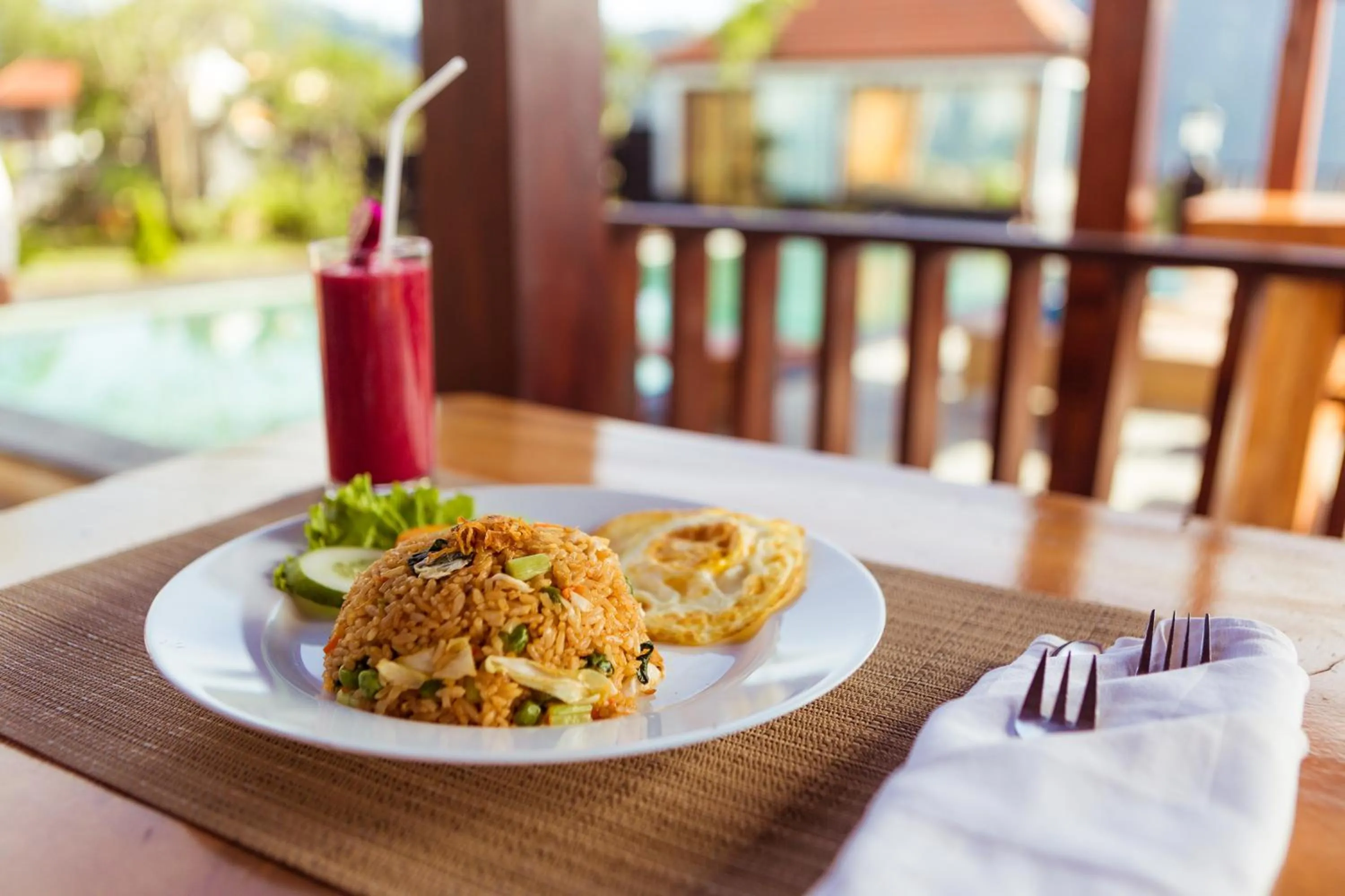 Breakfast in Villa Jempana Kintamani