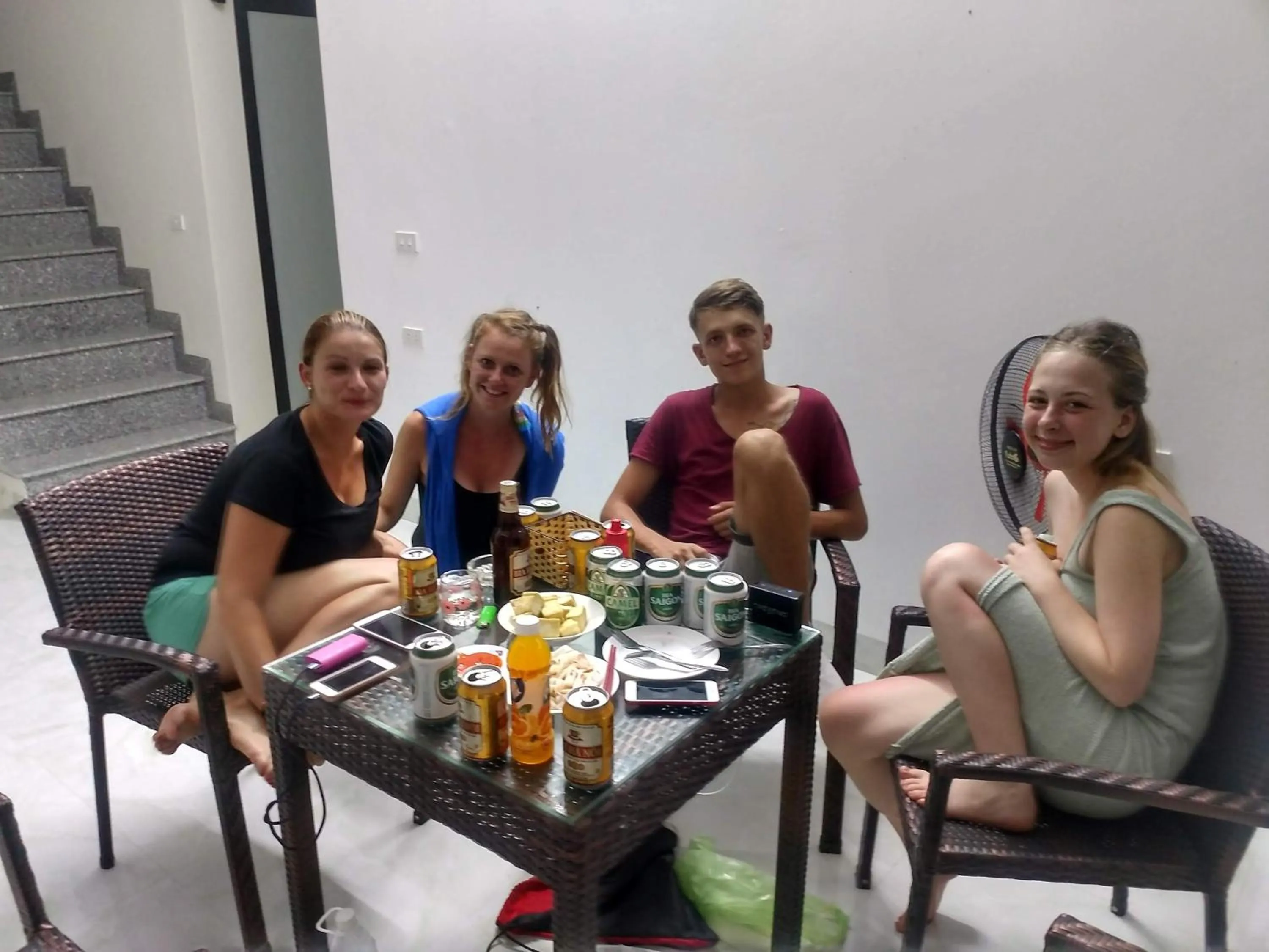 Balcony/Terrace in Tuyet's Homestay