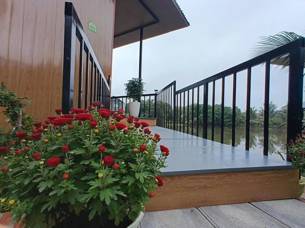 Balcony/Terrace in Tuyet's Homestay
