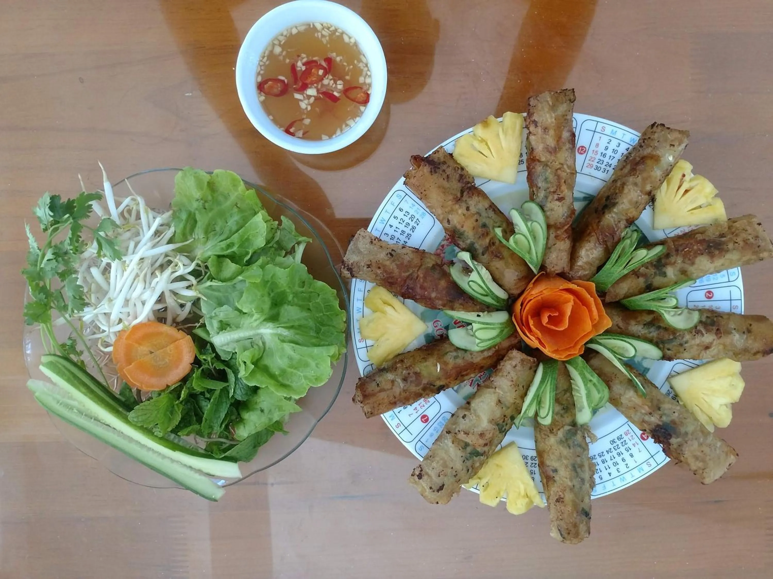 Breakfast in Tuyet's Homestay