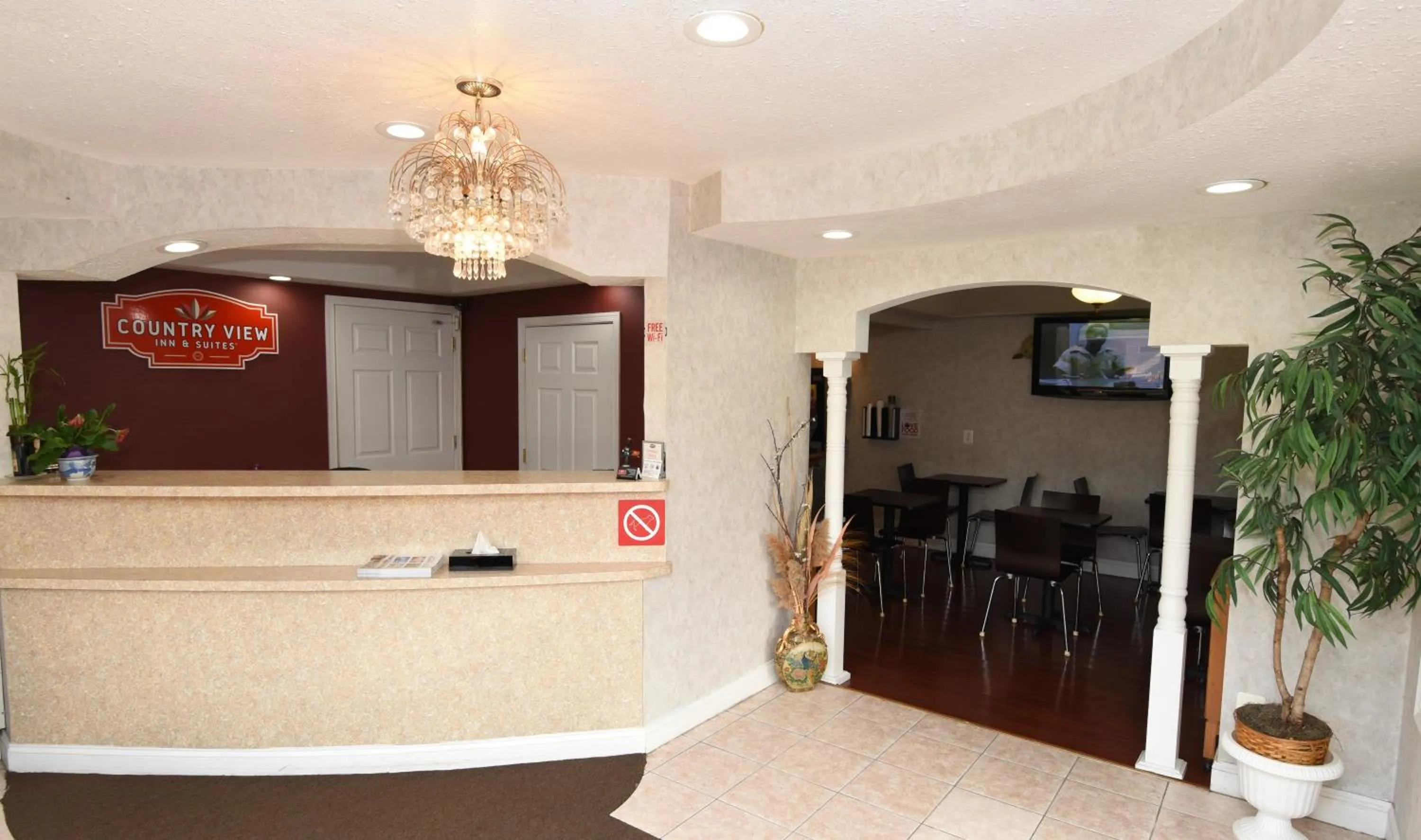 Lobby or reception in Country View Inn & Suites Atlantic City