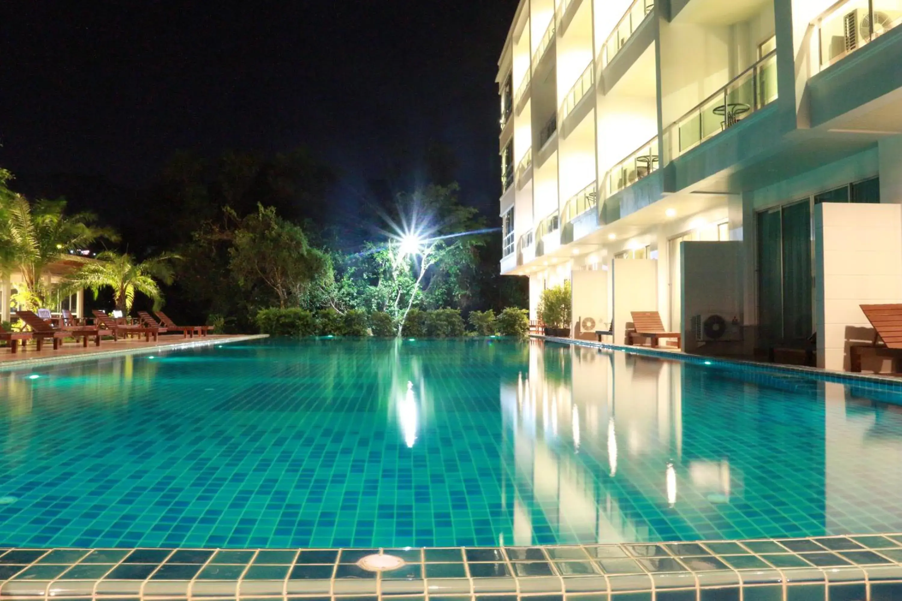 Swimming pool in The Pano Hotel & Residence Swimming pool in The Pano Hotel & Residence