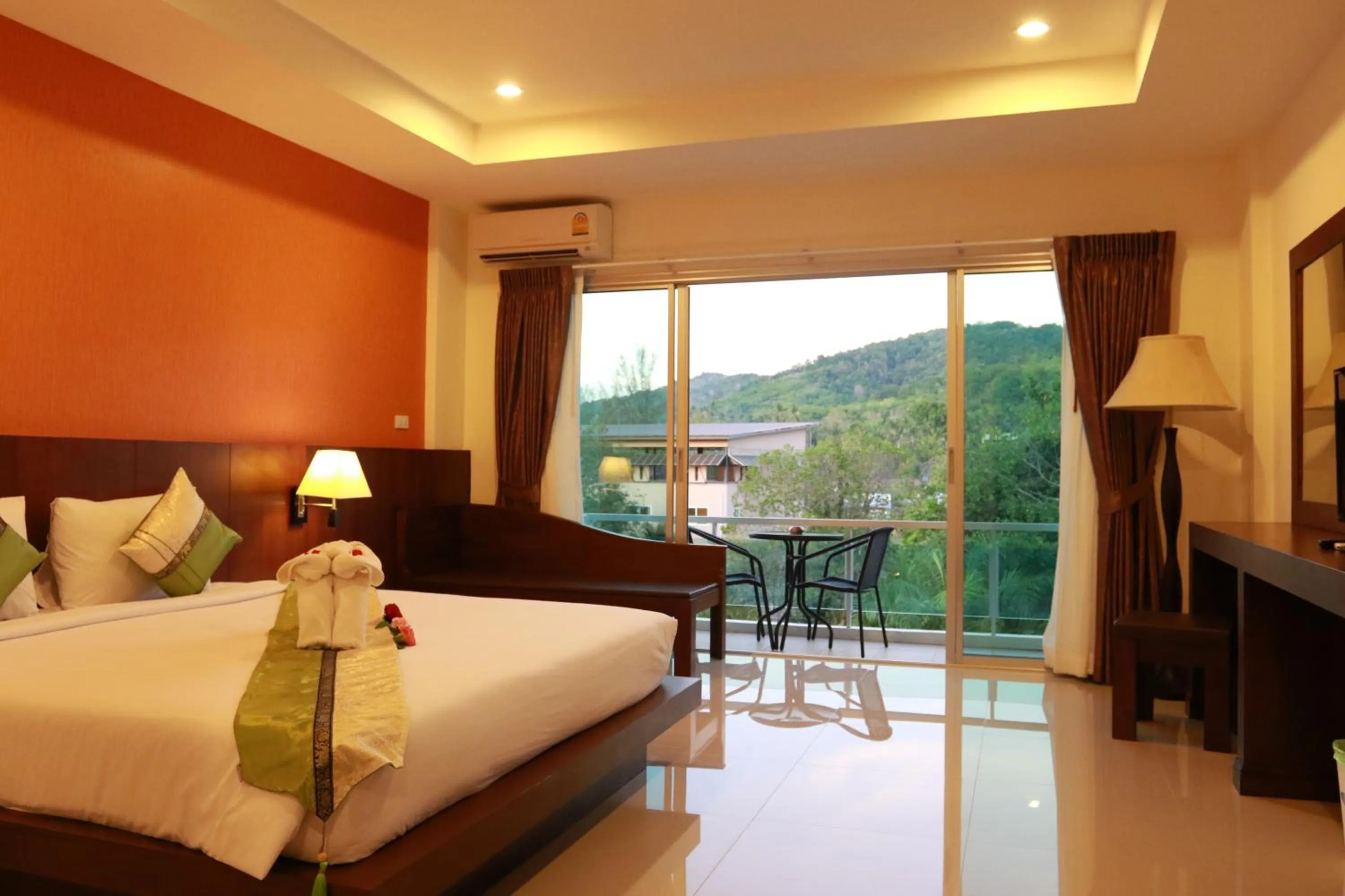 Bed in The Pano Hotel & Residence