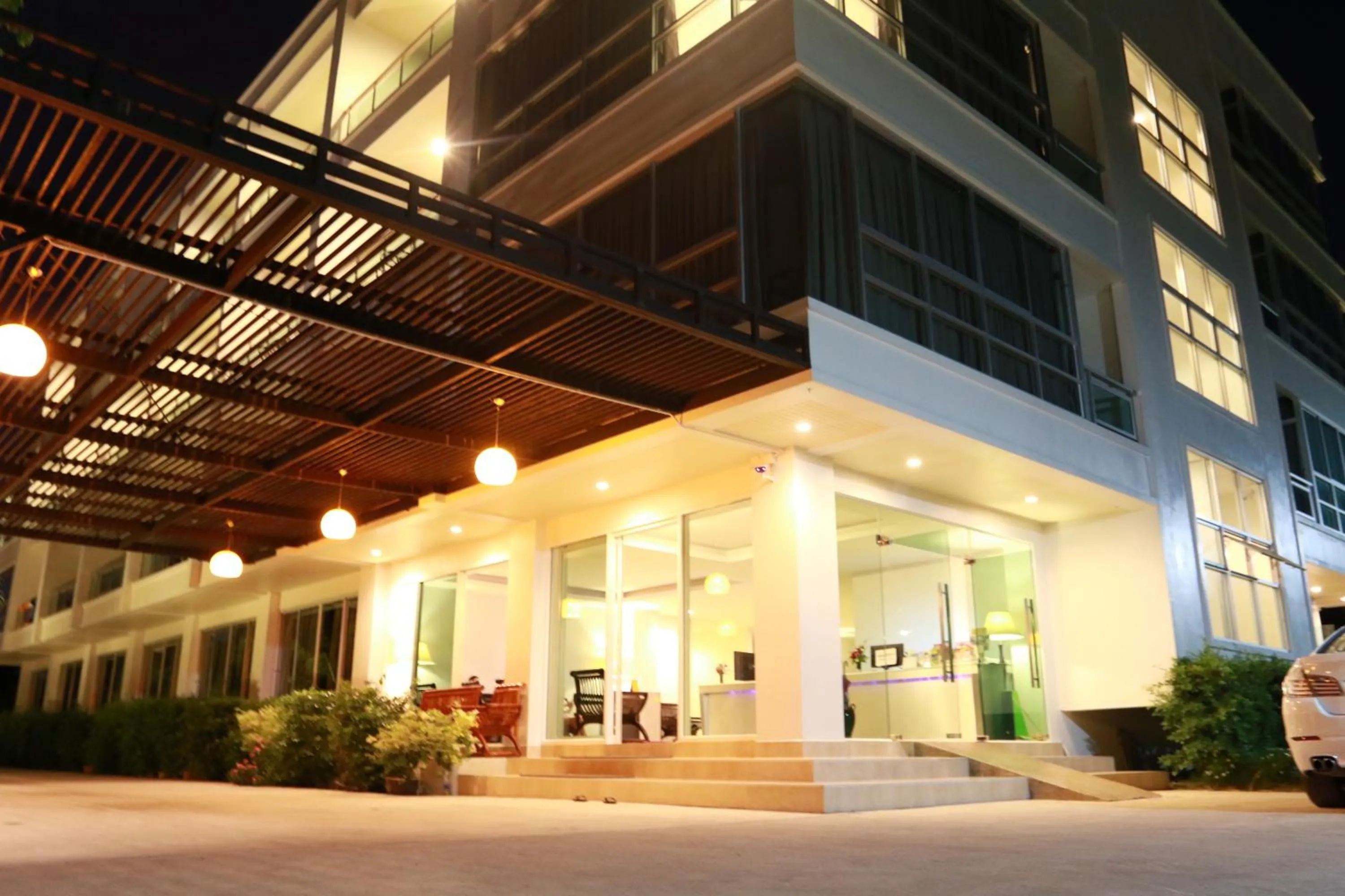 Facade/entrance in The Pano Hotel & Residence