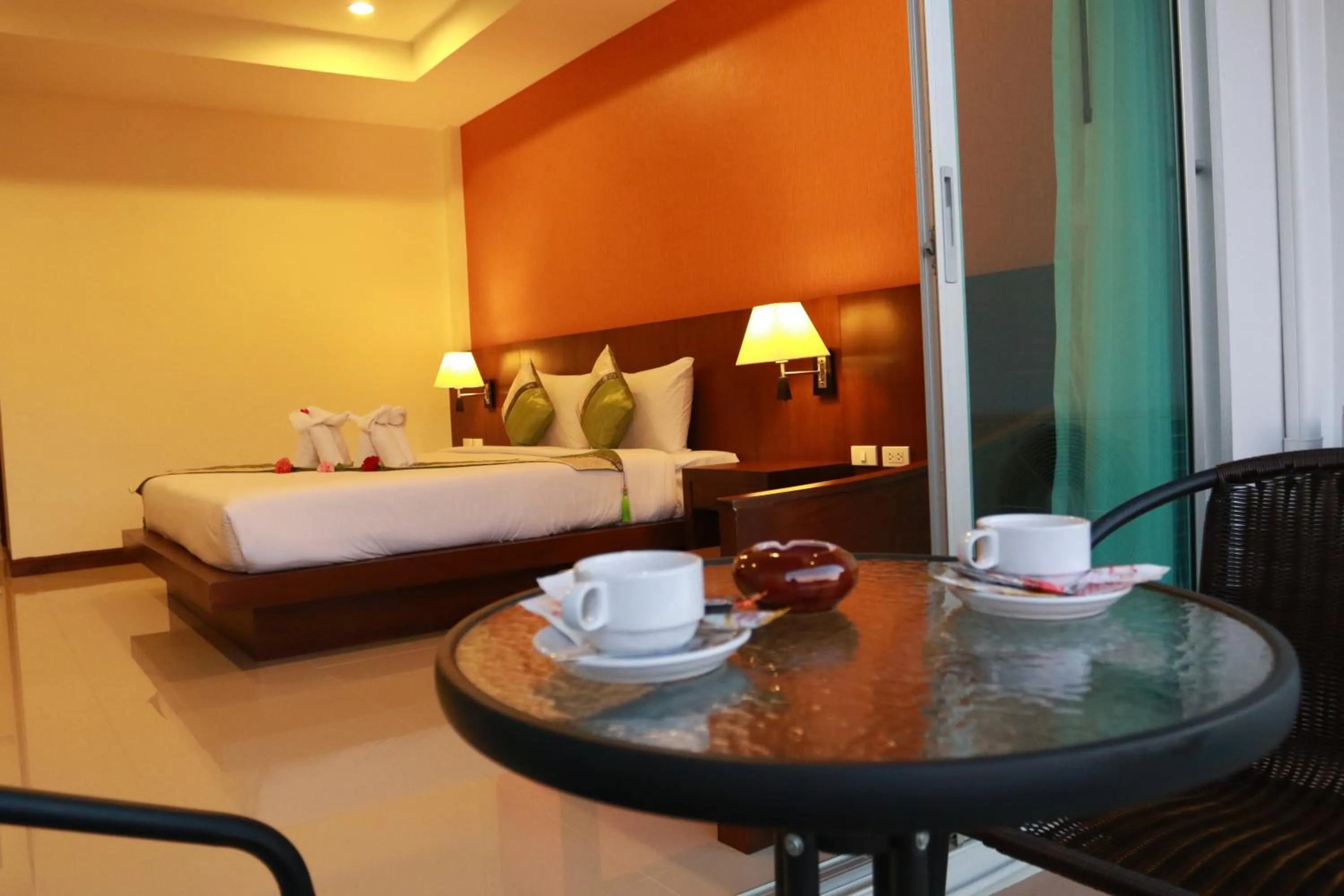 Bed in The Pano Hotel & Residence