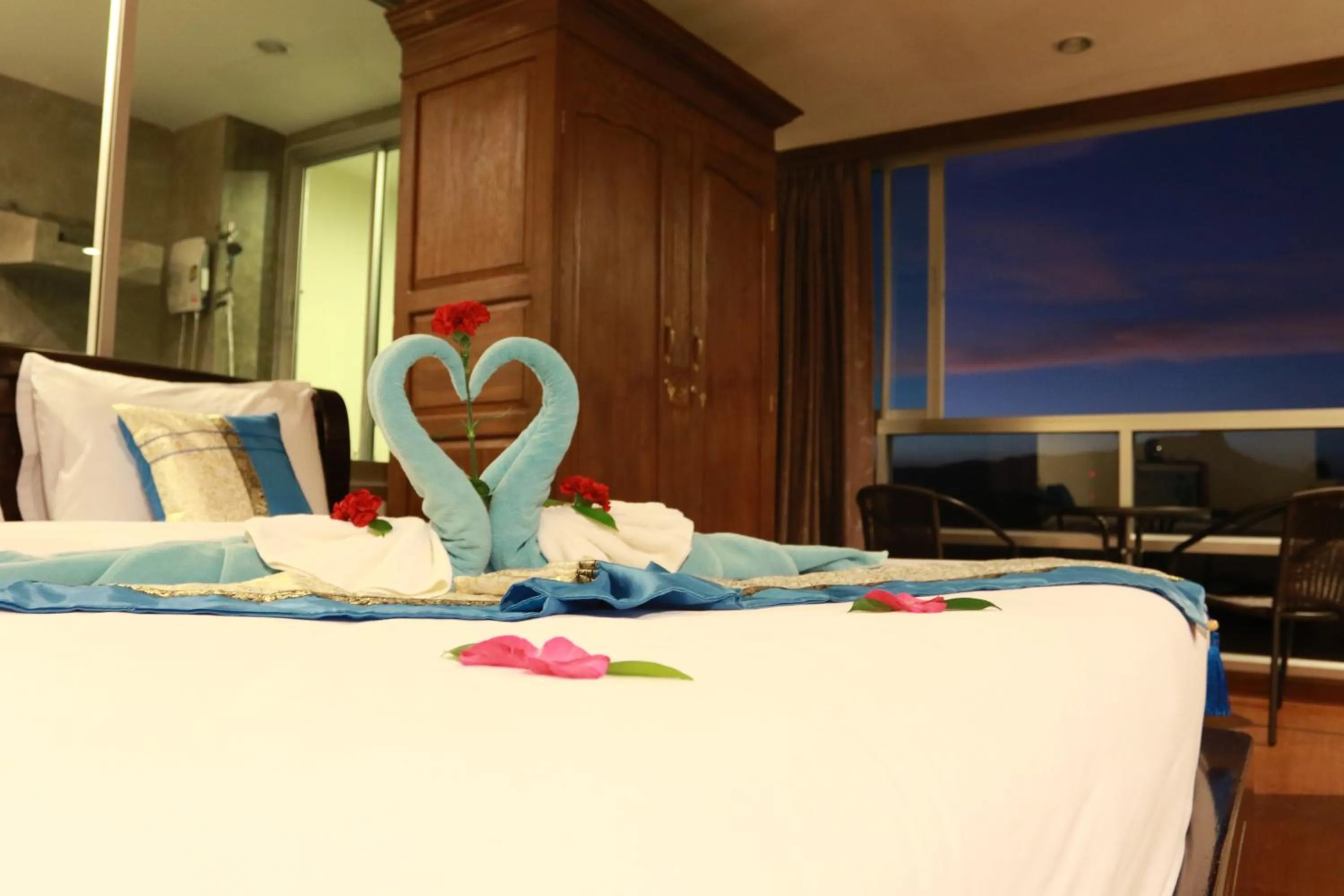 Bed in The Pano Hotel & Residence