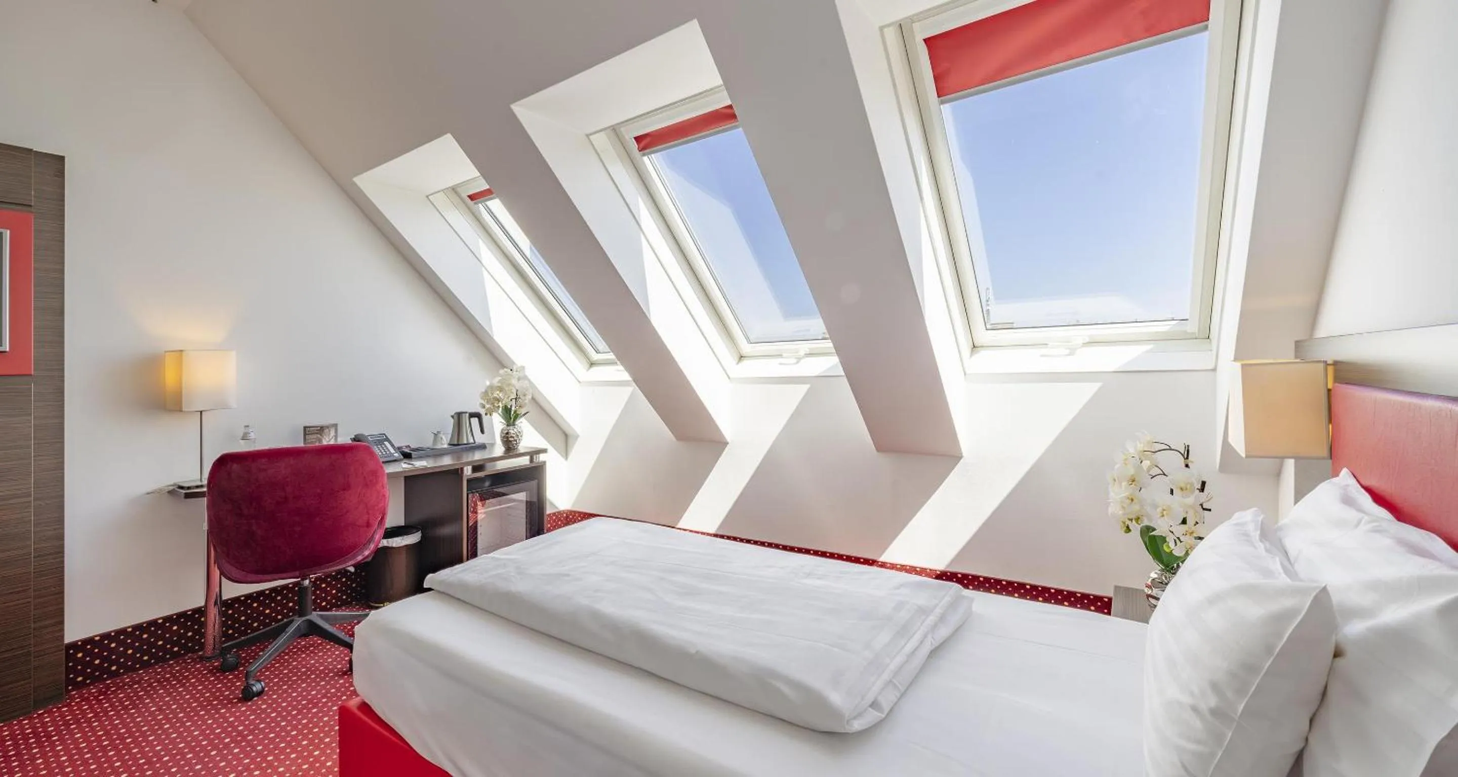 Bedroom, Bed in Best Western Plus Amedia Wien