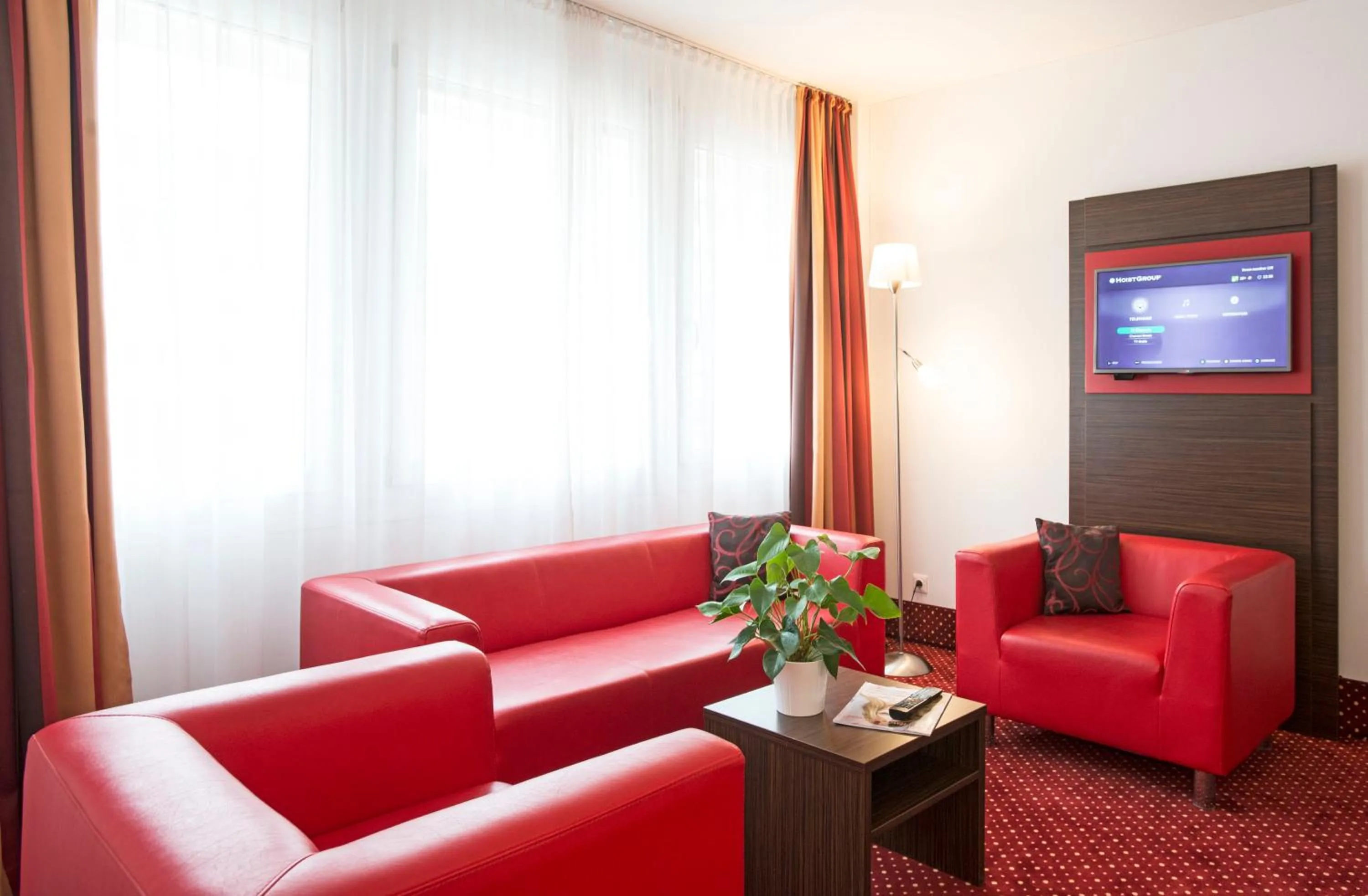 Seating area in Best Western Plus Amedia Wien
