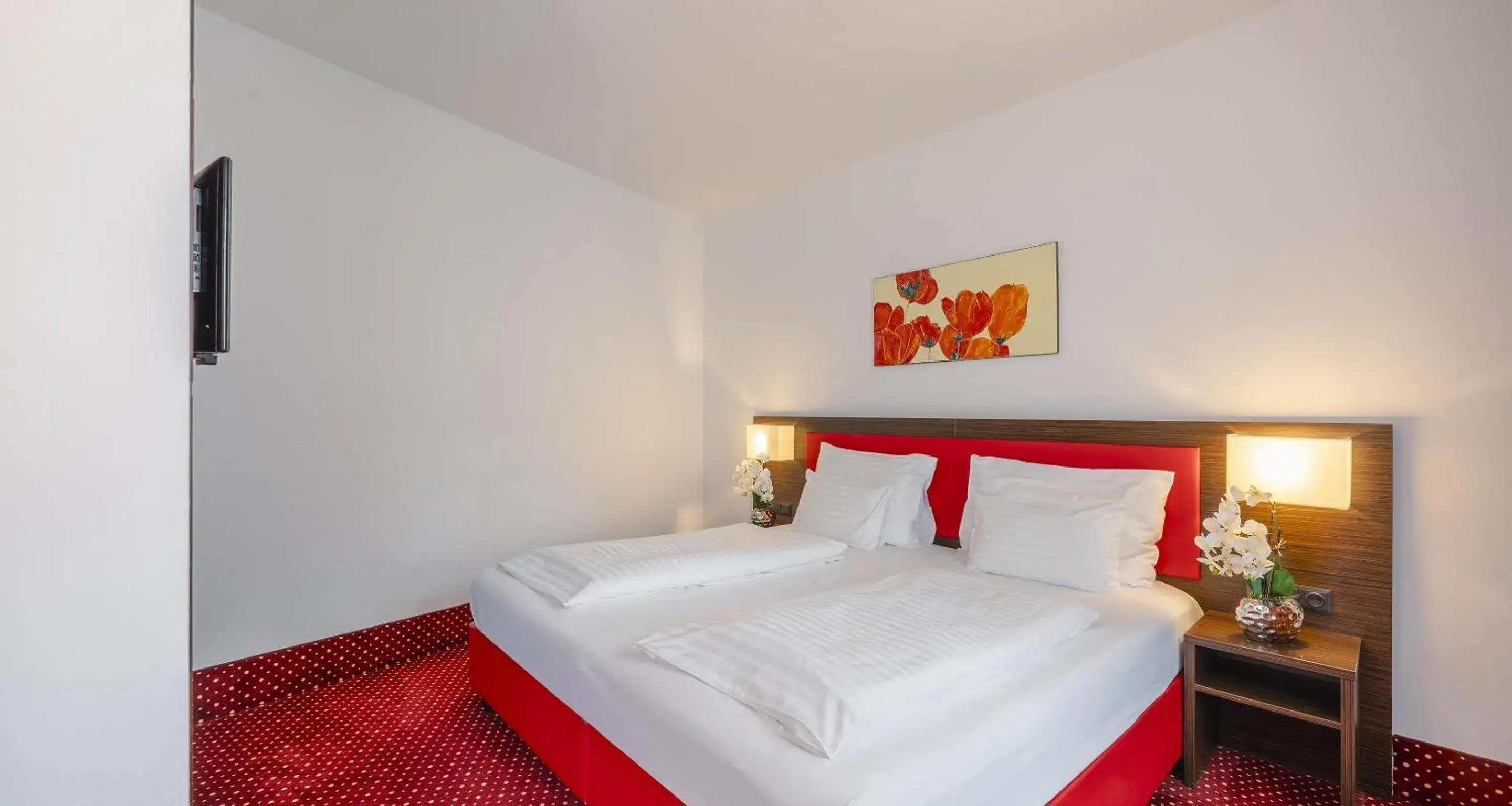 Bedroom, Bed in Best Western Plus Amedia Wien Bedroom, Bed in Best Western Plus Amedia Wien