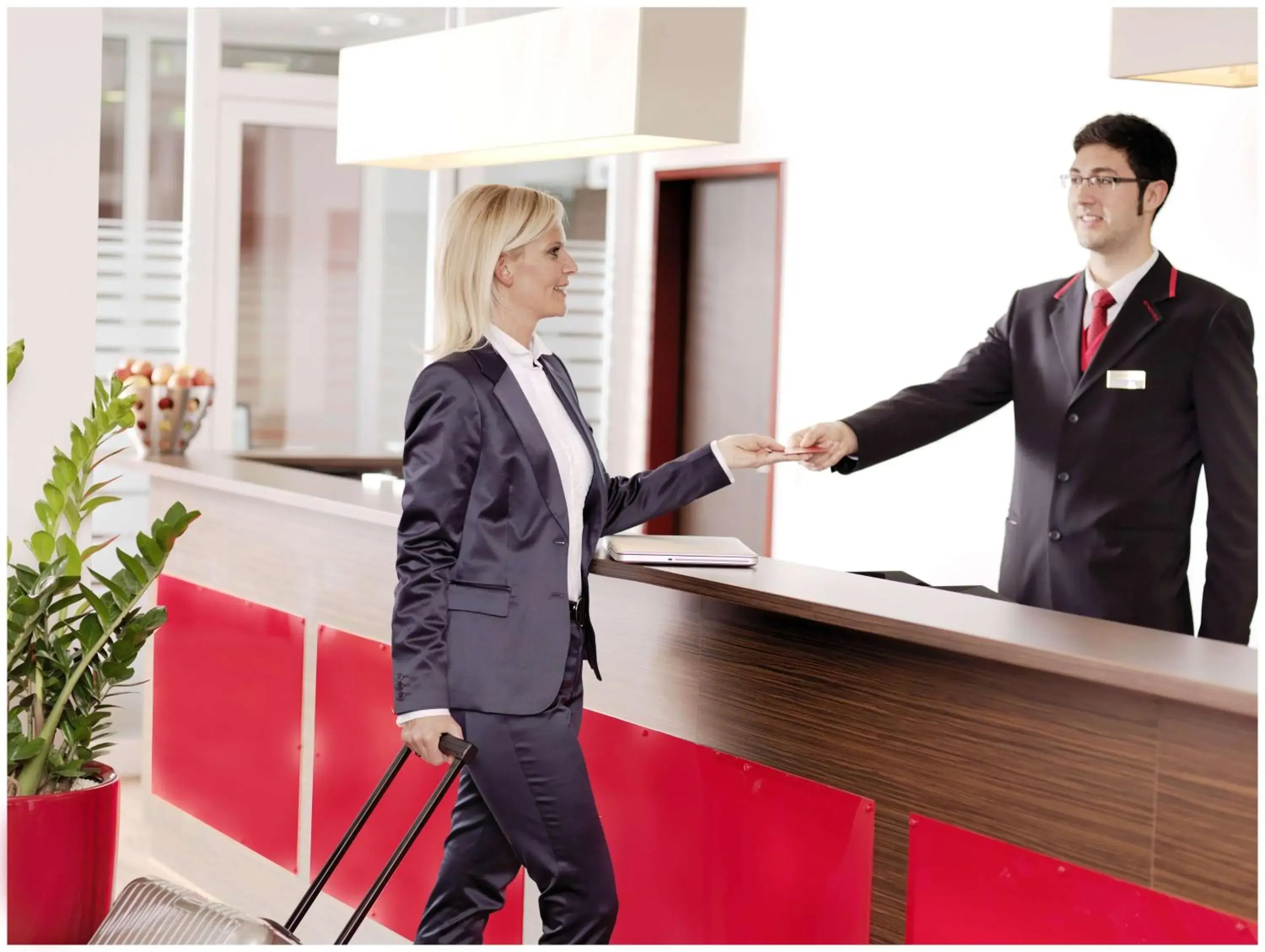 Lobby or reception in Best Western Plus Amedia Wien Lobby or reception in Best Western Plus Amedia Wien