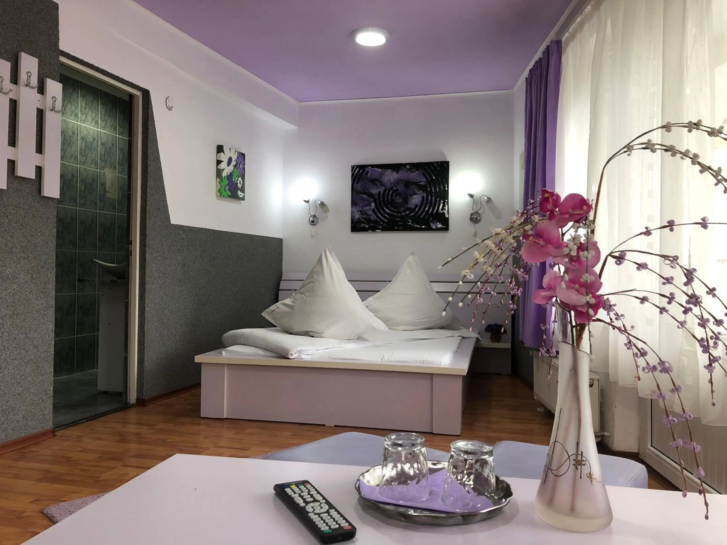 Double Room with Balcony in Pensiunea Carina