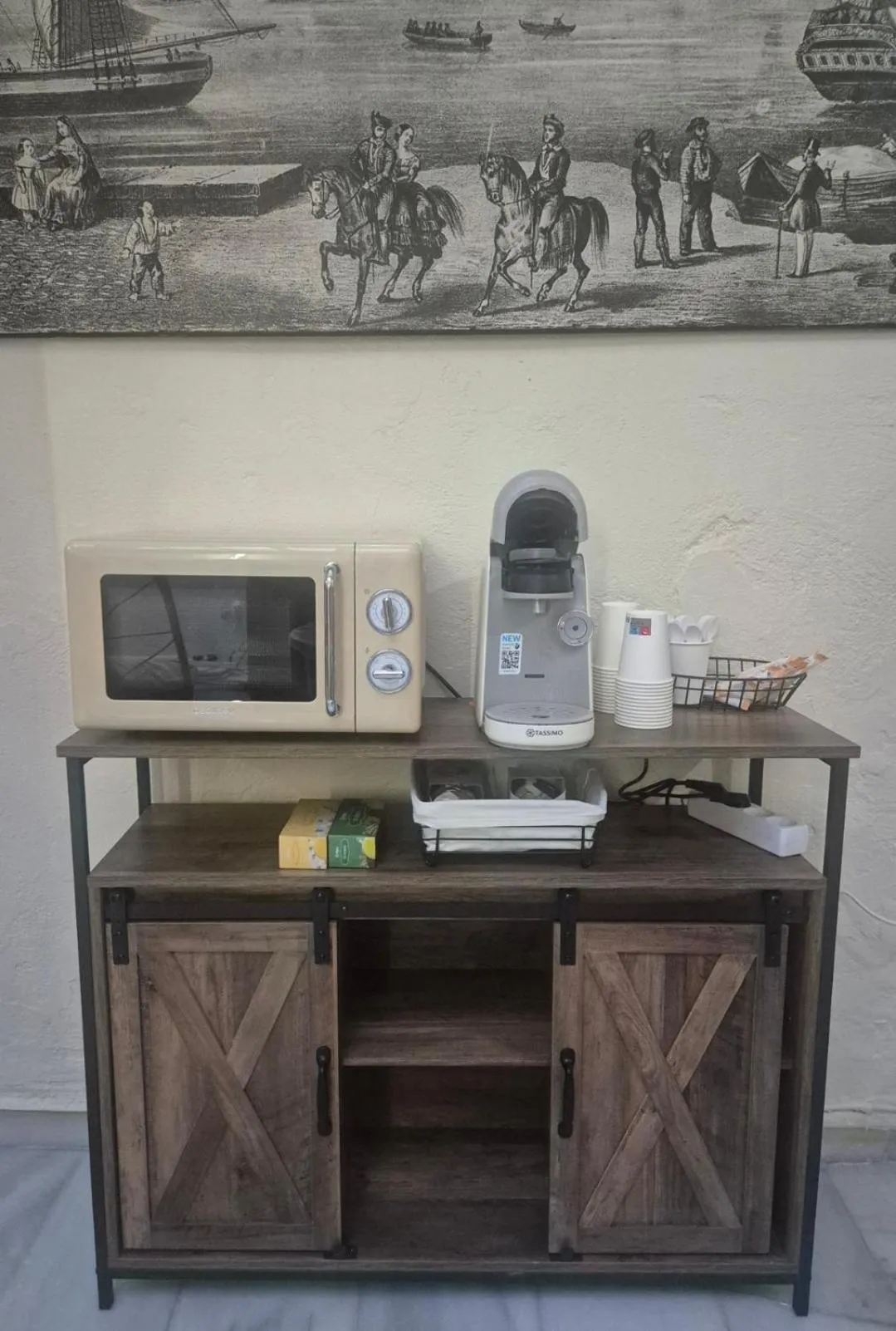 Living room in Pensión Javier