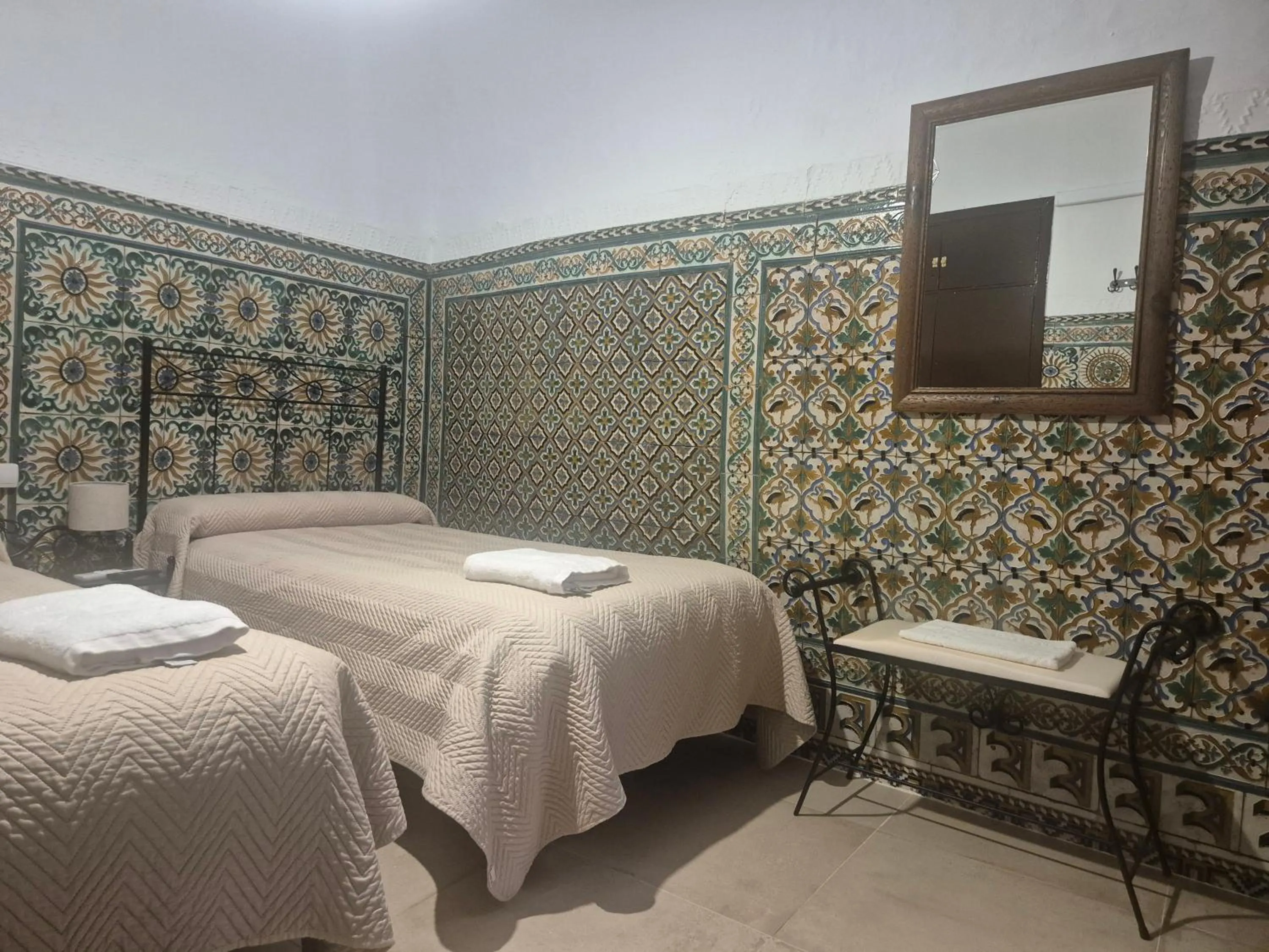 Bedroom, Bed in Pensión Javier