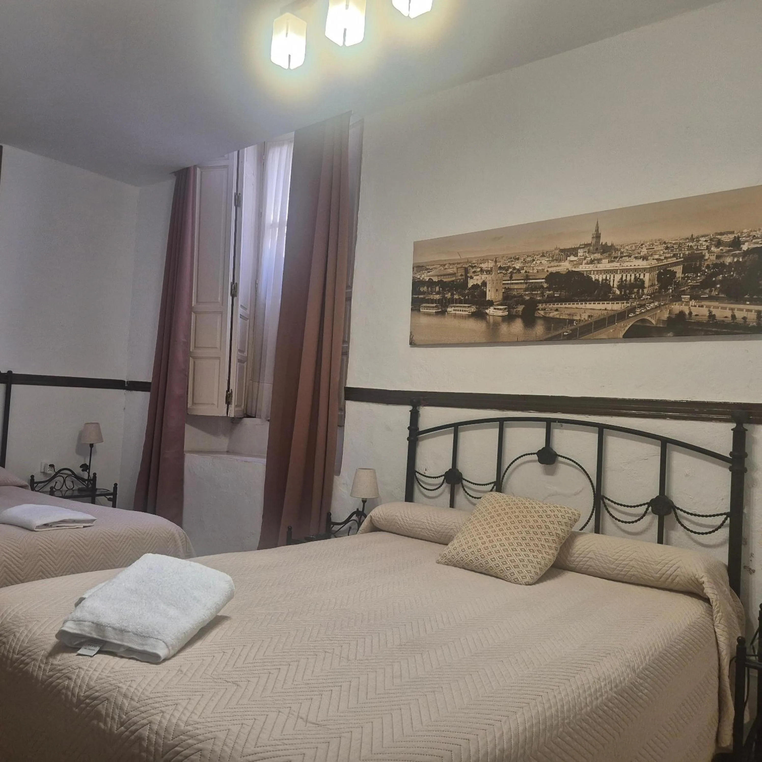 Bedroom, Bed in Pensión Javier