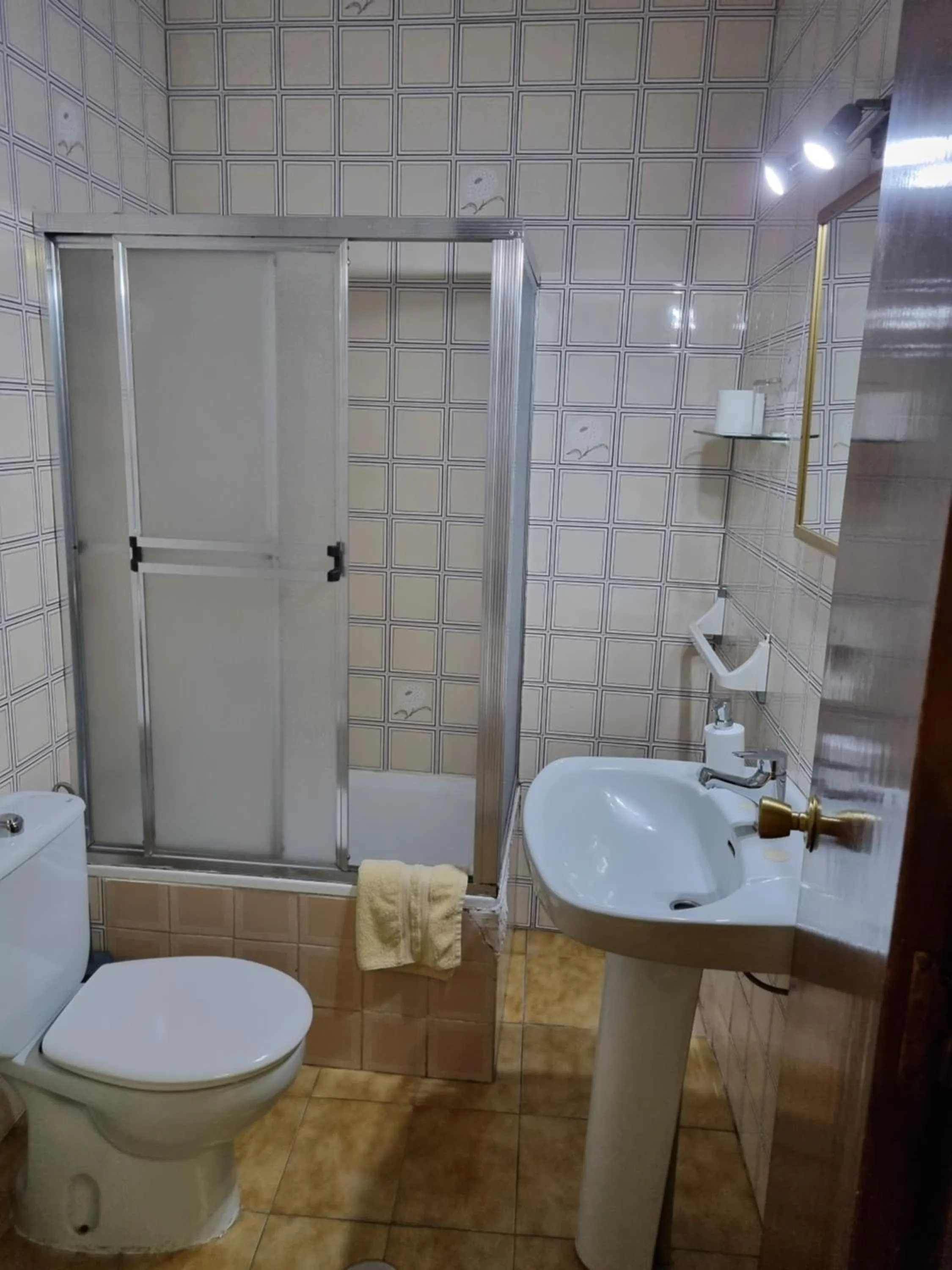 Bathroom in Pensión Javier