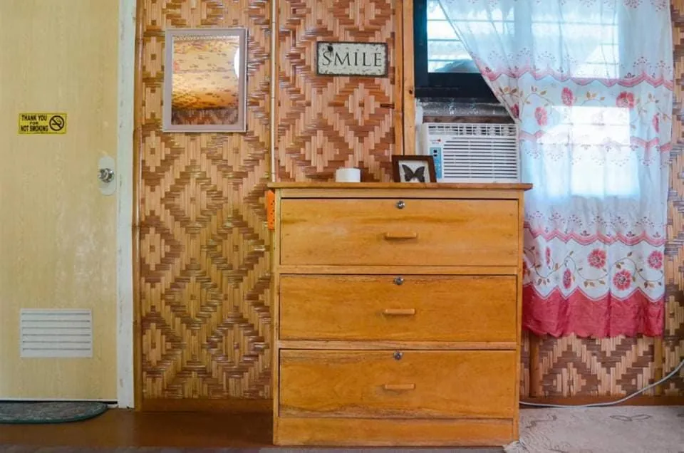wardrobe in Titanic's Nipa Hut