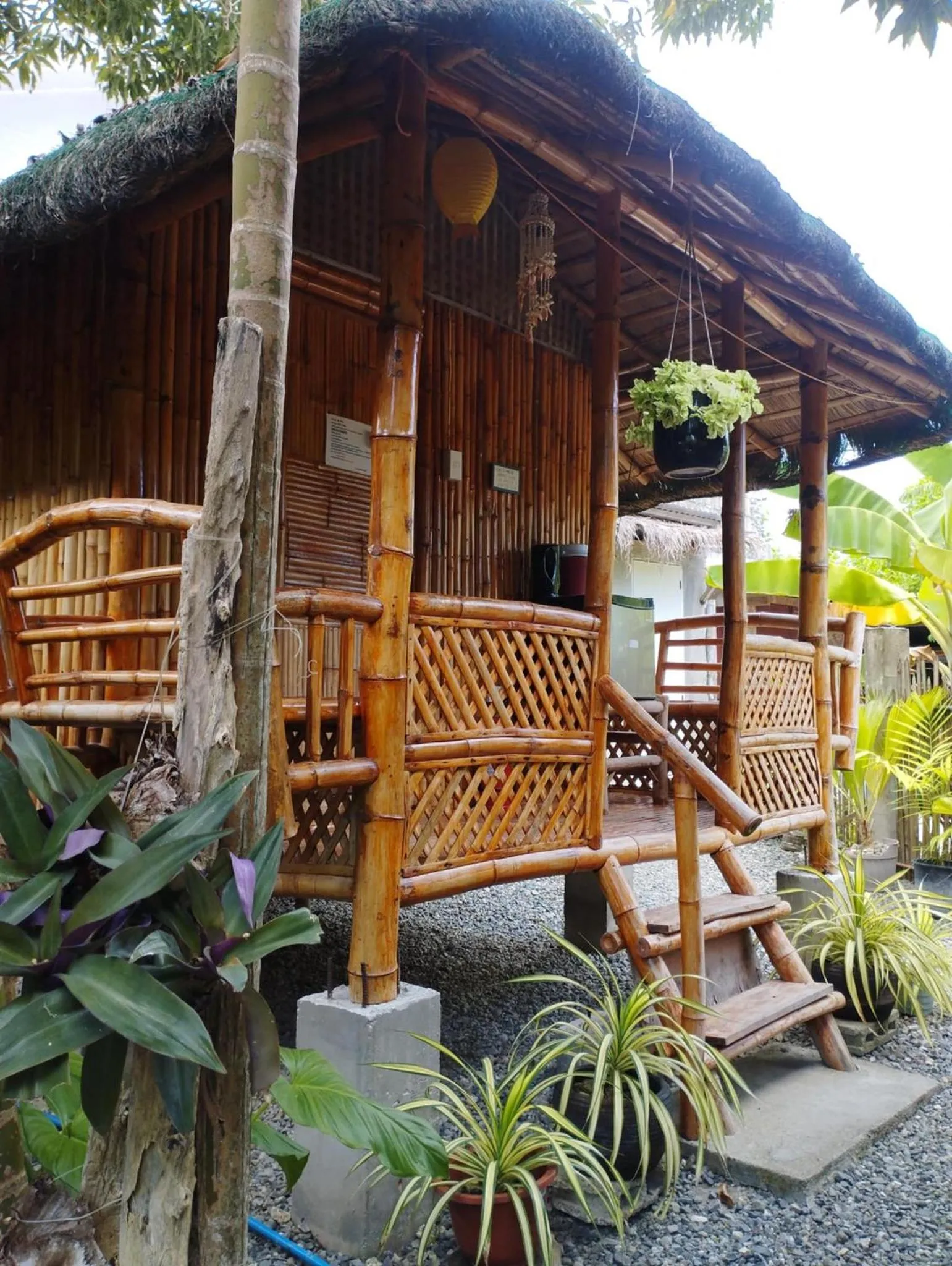 Patio in Titanic's Nipa Hut