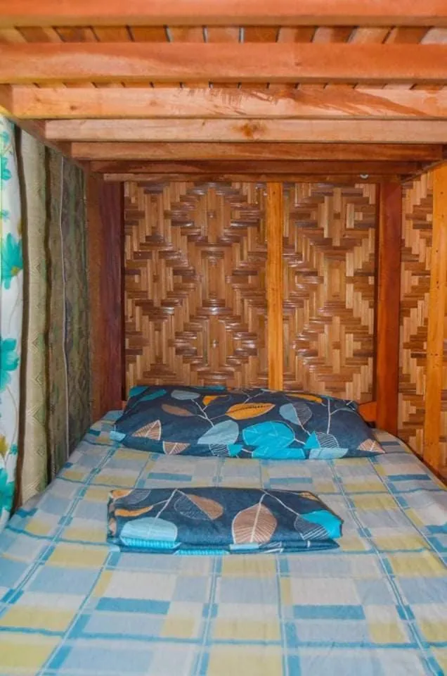 Bed in Titanic's Nipa Hut