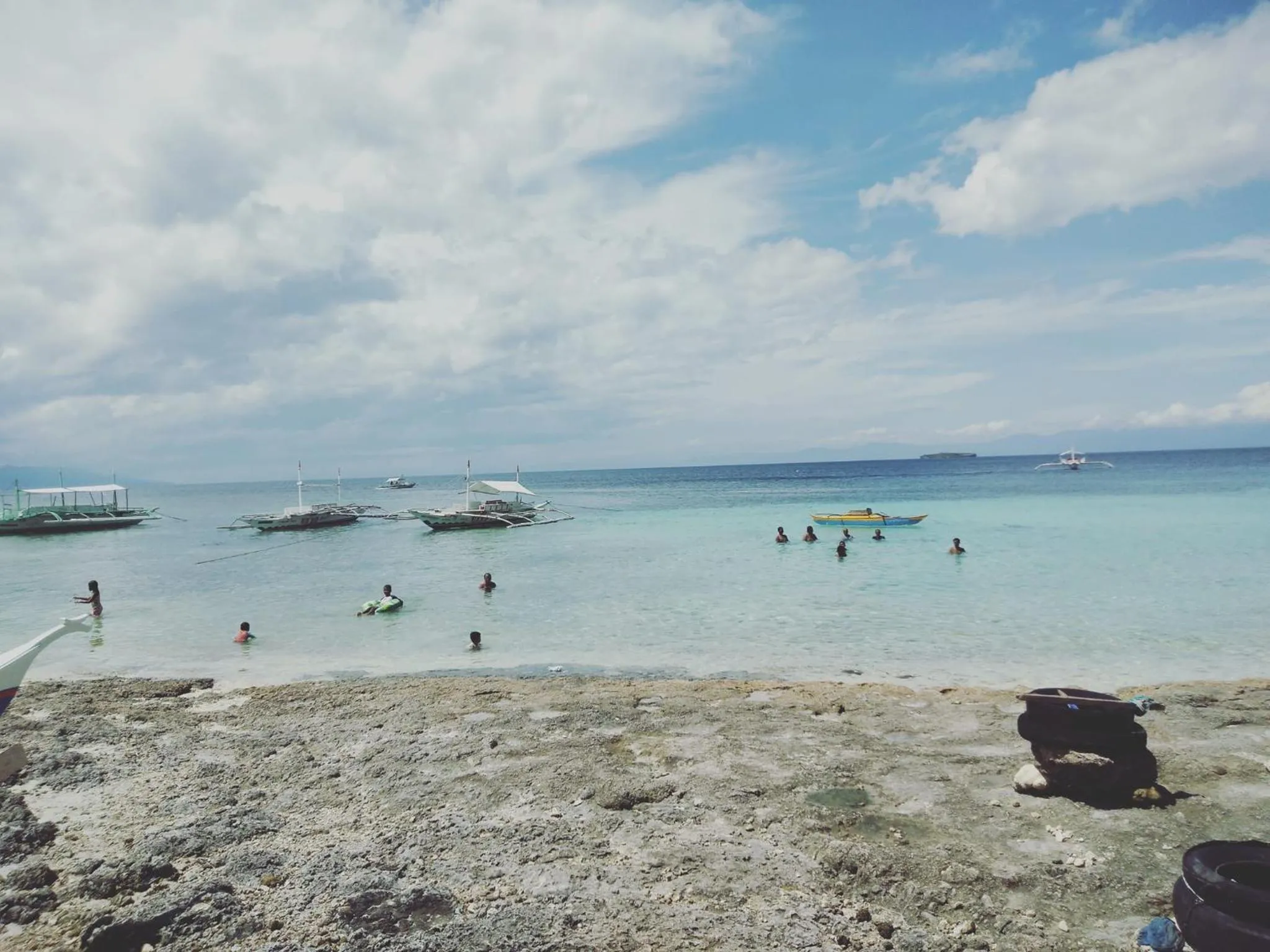 Sea view in Titanic's Nipa Hut