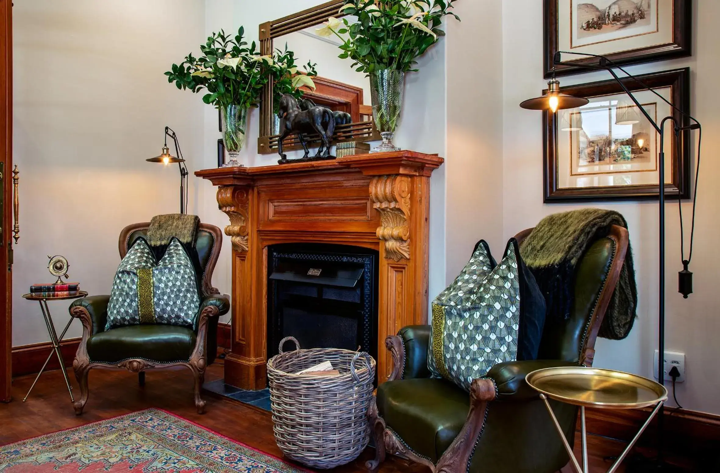 Lobby or reception in Hartford House Lobby or reception in Hartford House