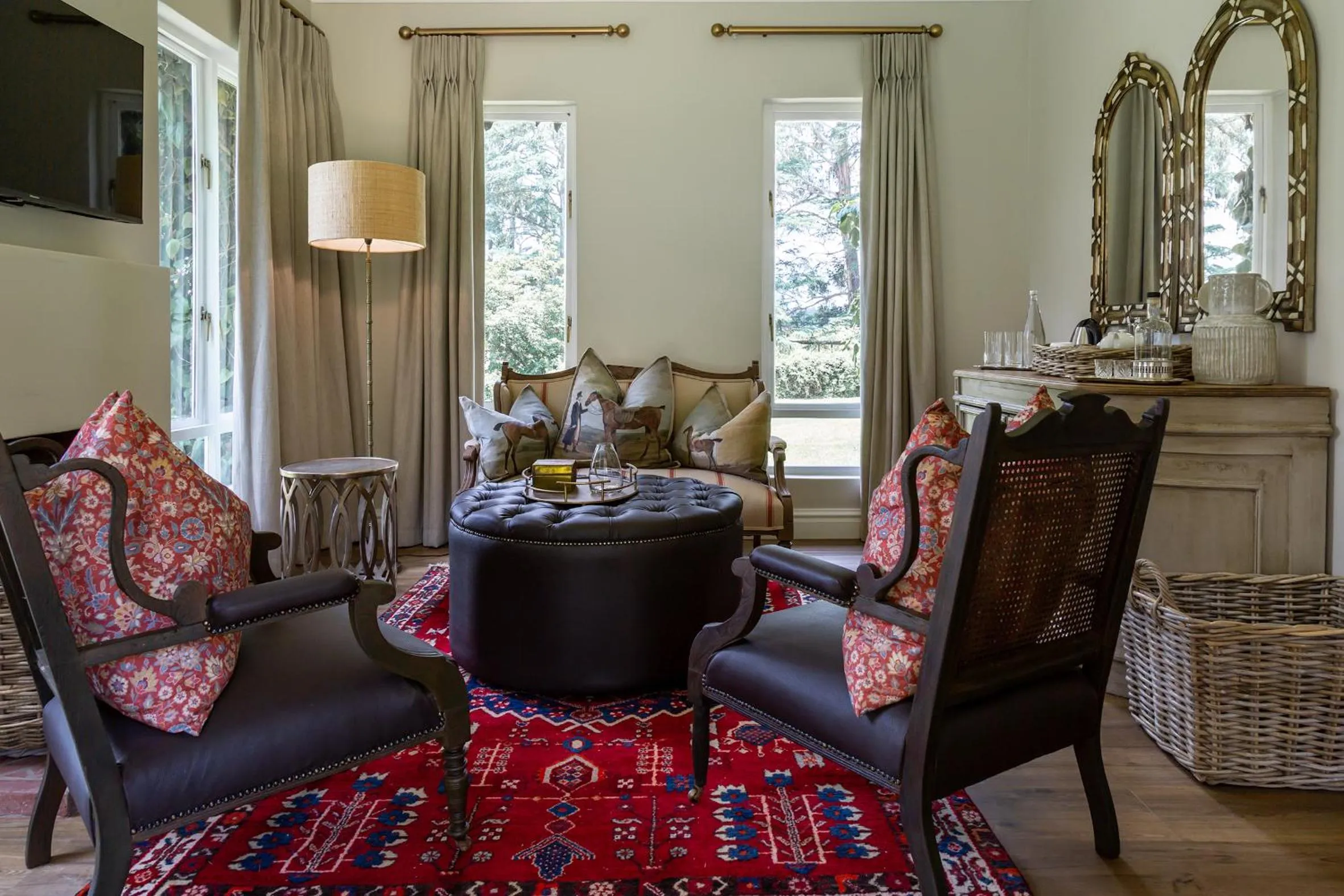 Seating area in Hartford House