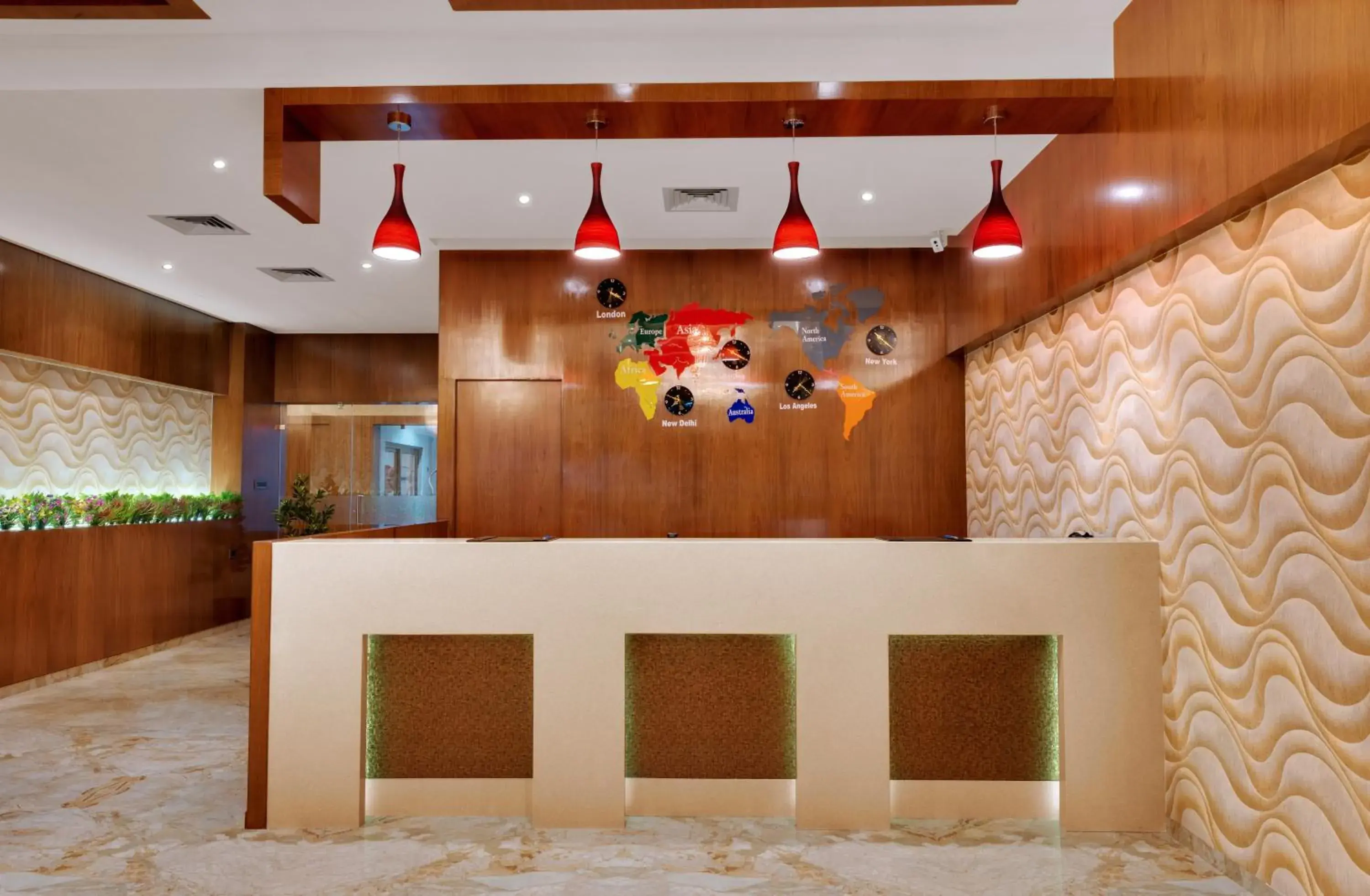 Lobby or reception in Anaya Beacon Hotel, Jamnagar Lobby or reception in Anaya Beacon Hotel, Jamnagar