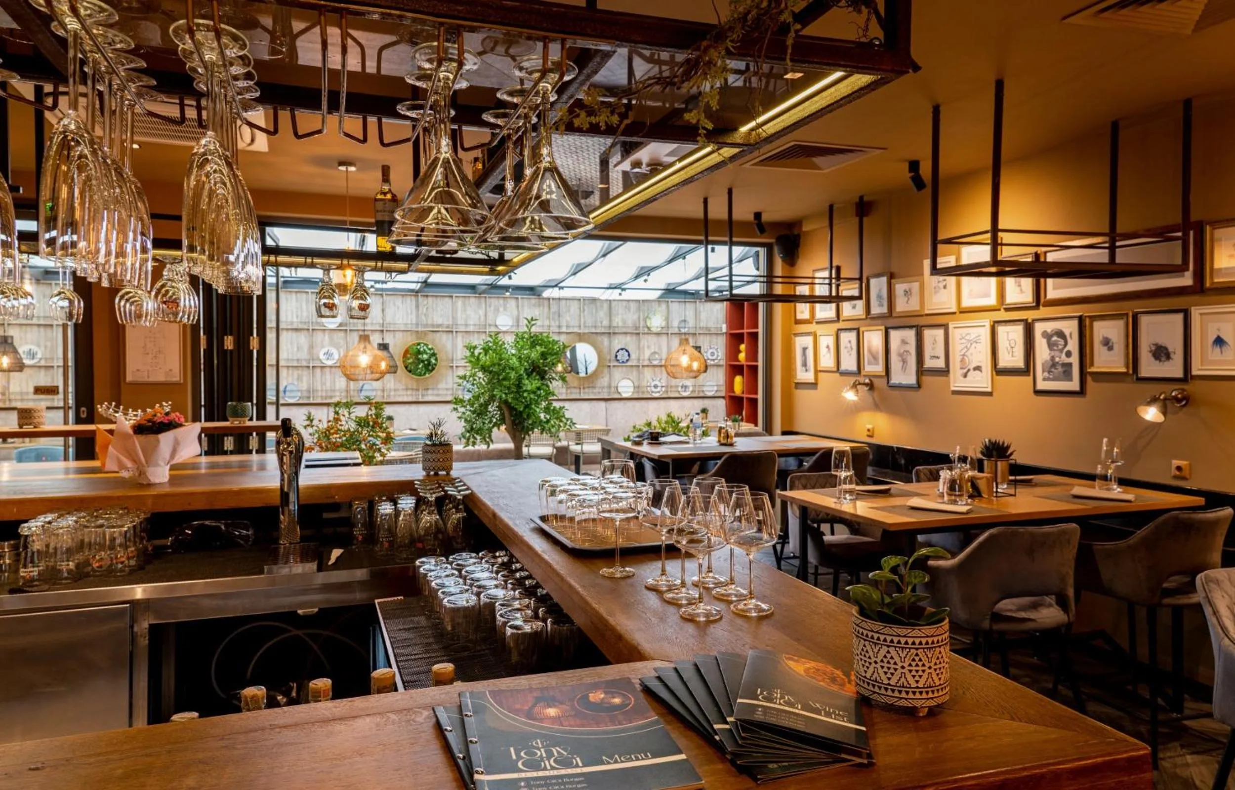 Restaurant/places to eat in Hotel Residence Promenade