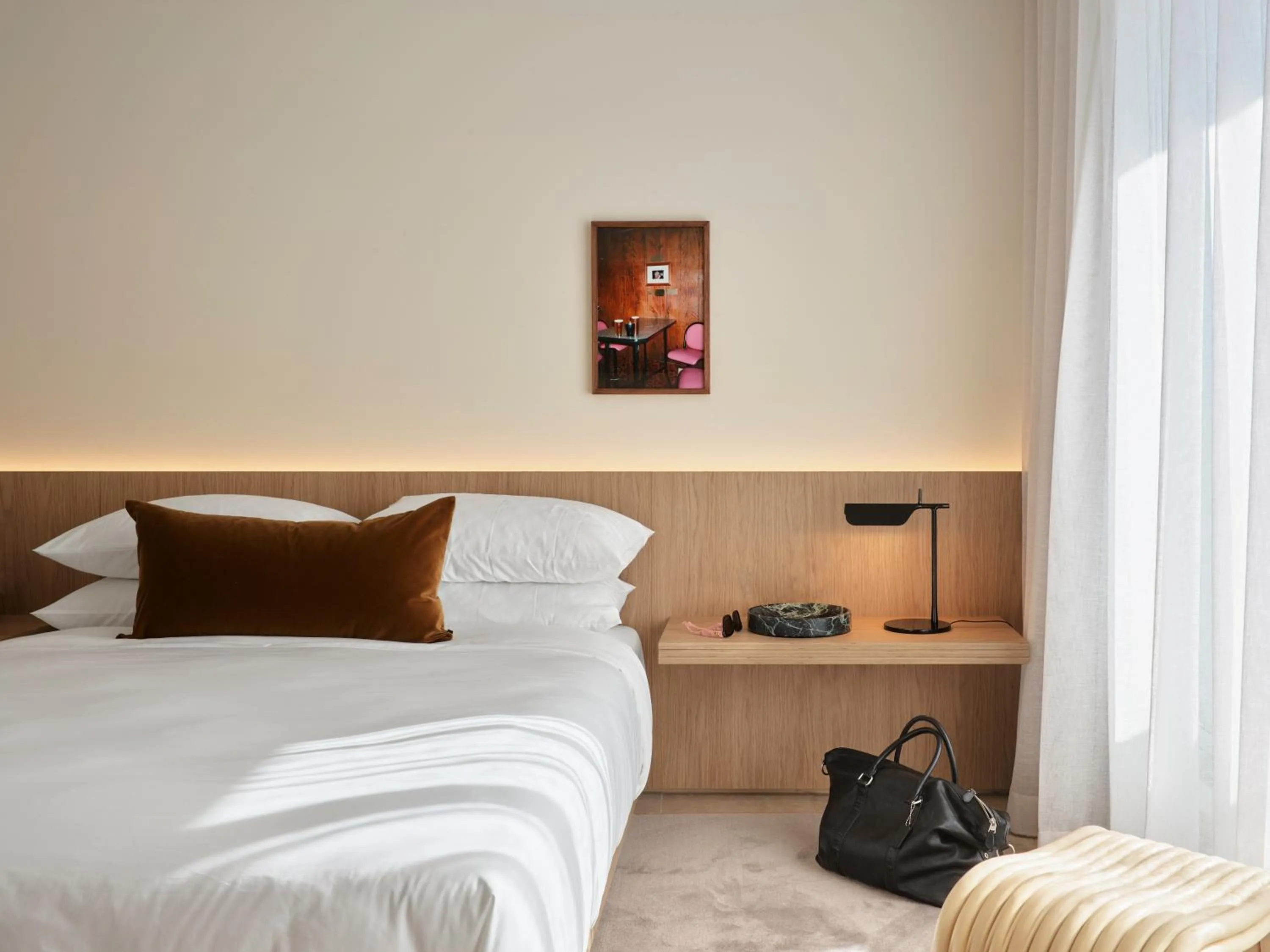 Bedroom, Bed in Oxford House