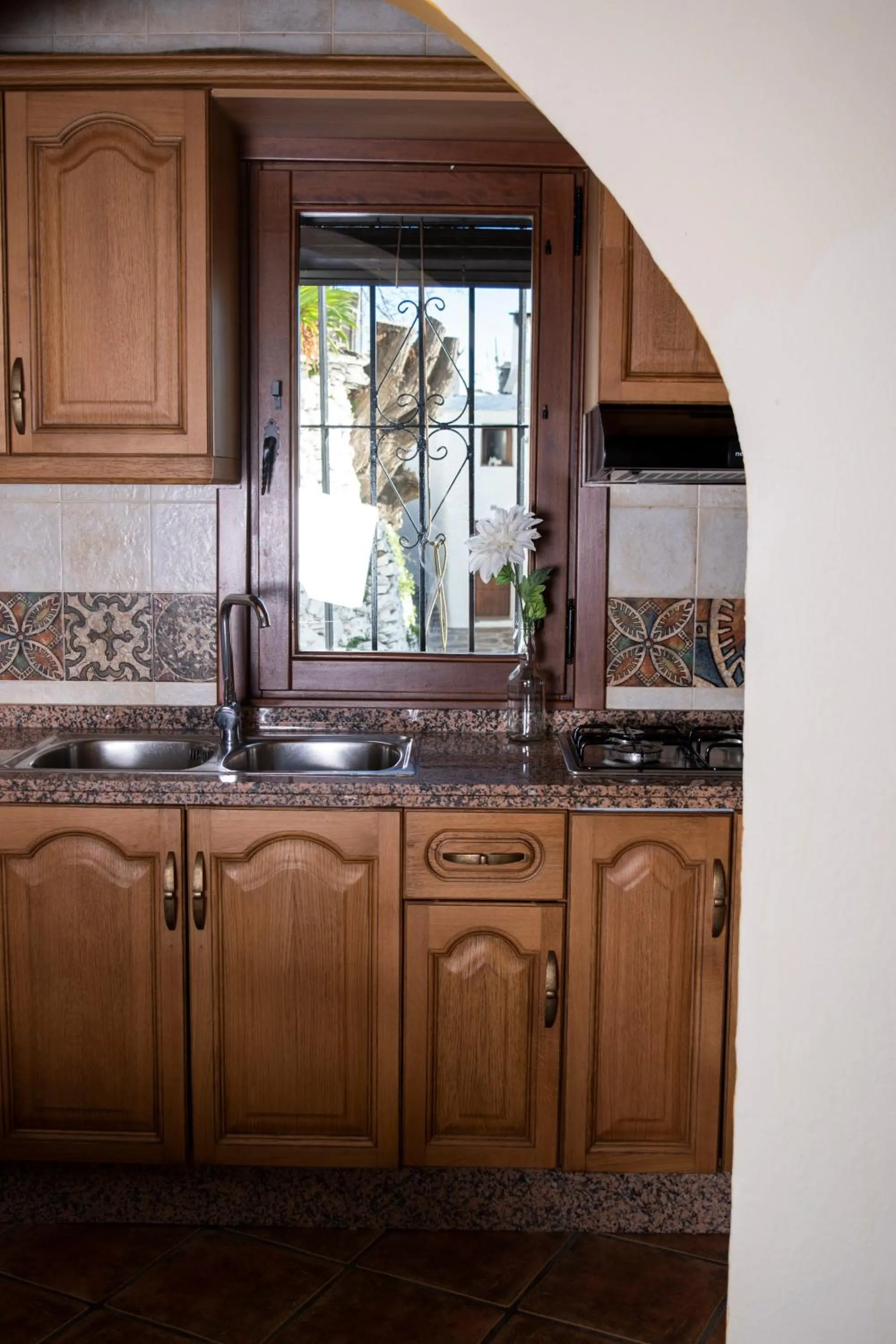 Kitchen or kitchenette in Apartamentos Vista Veleta