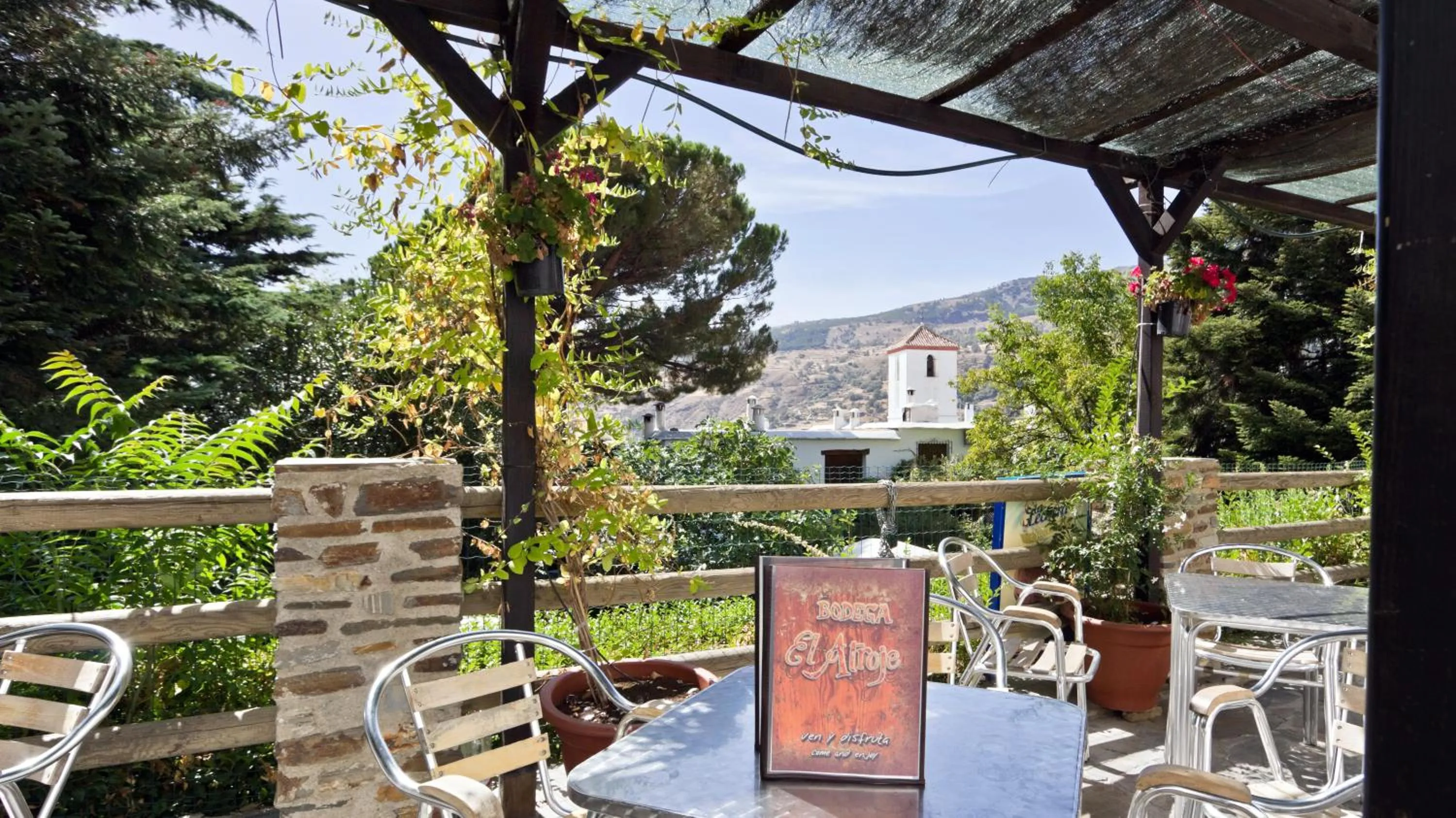 Balcony/Terrace in Apartamentos Vista Veleta