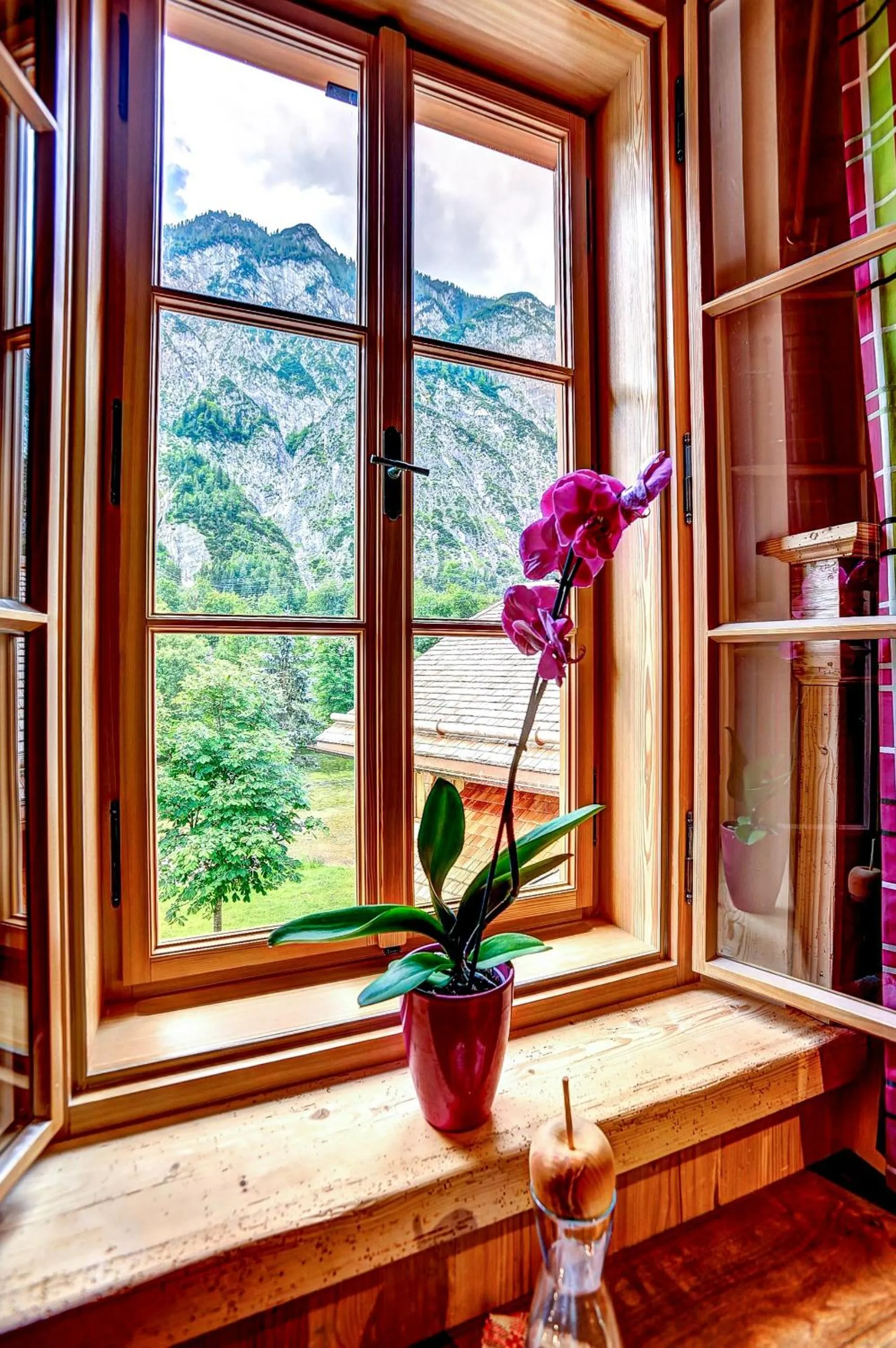 Mountain view in Welterbe-Wirtshaus Steegwirt