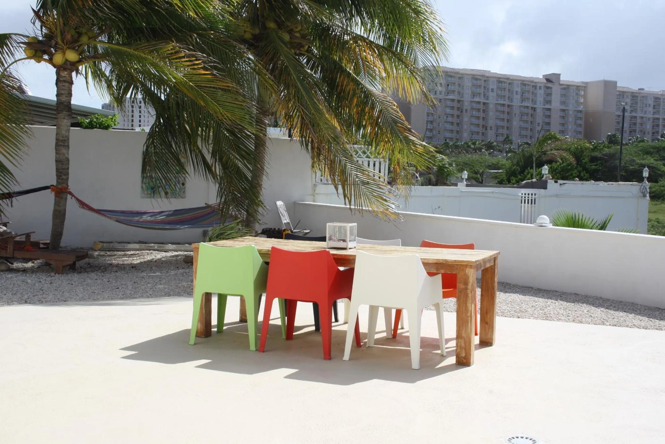 Garden in Karibu Aruba Boutique Hotel