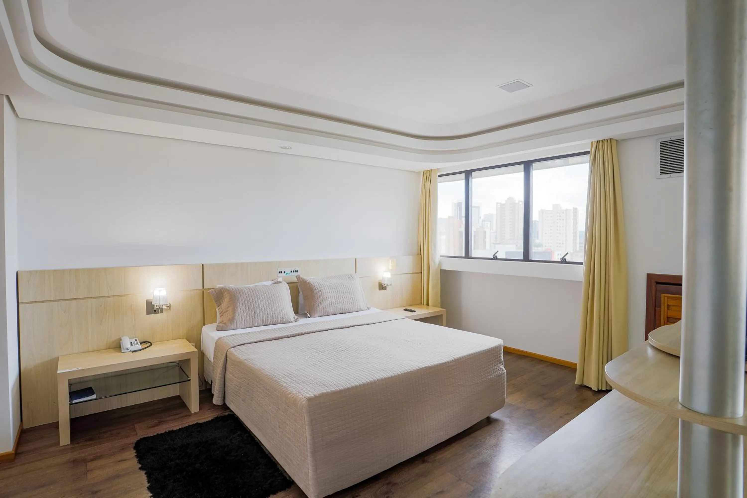 Bed in Alven Hotel by Slaviero Hotéis