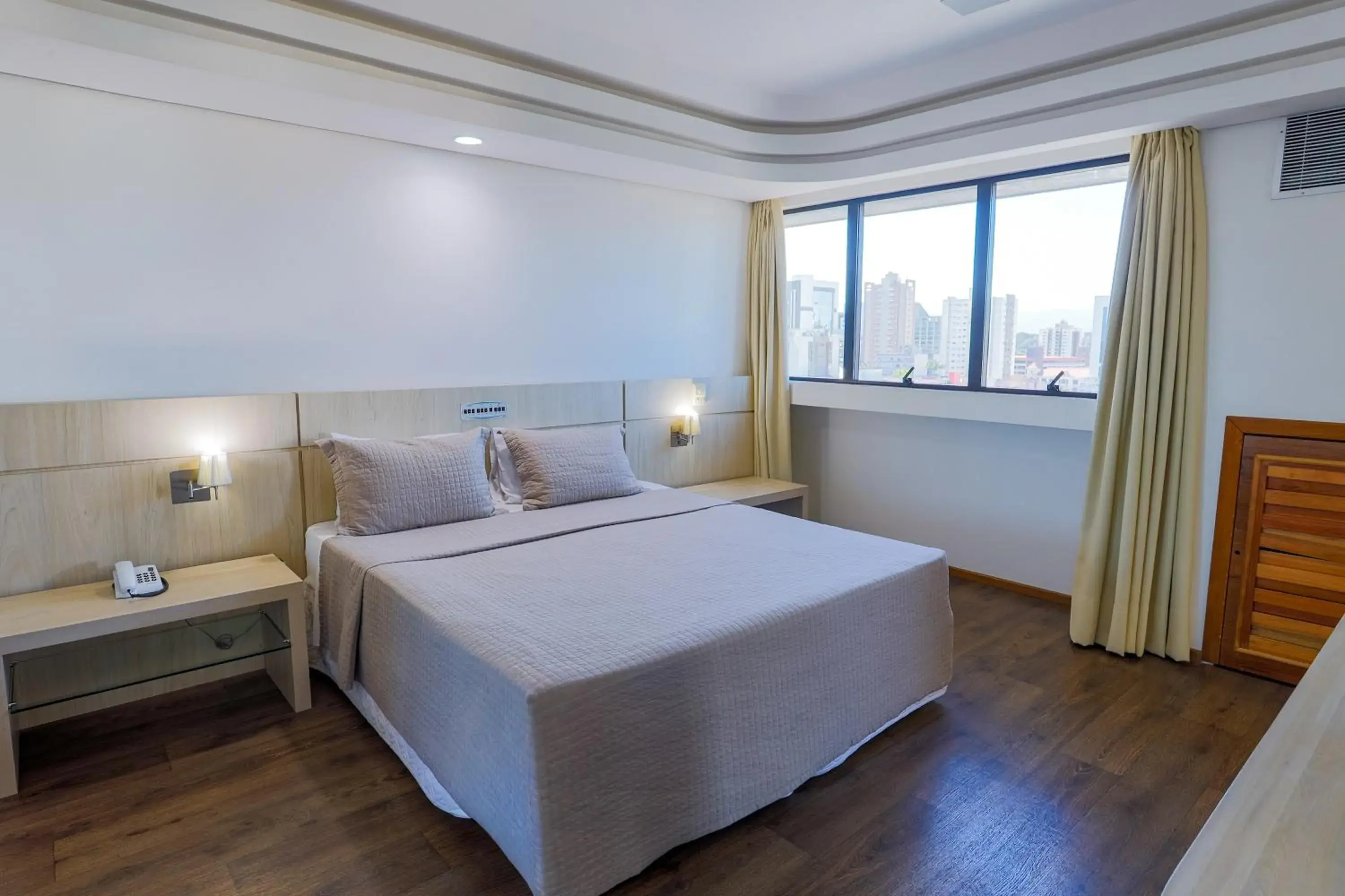 Bed in Alven Hotel by Slaviero Hotéis Bed in Alven Hotel by Slaviero Hotéis