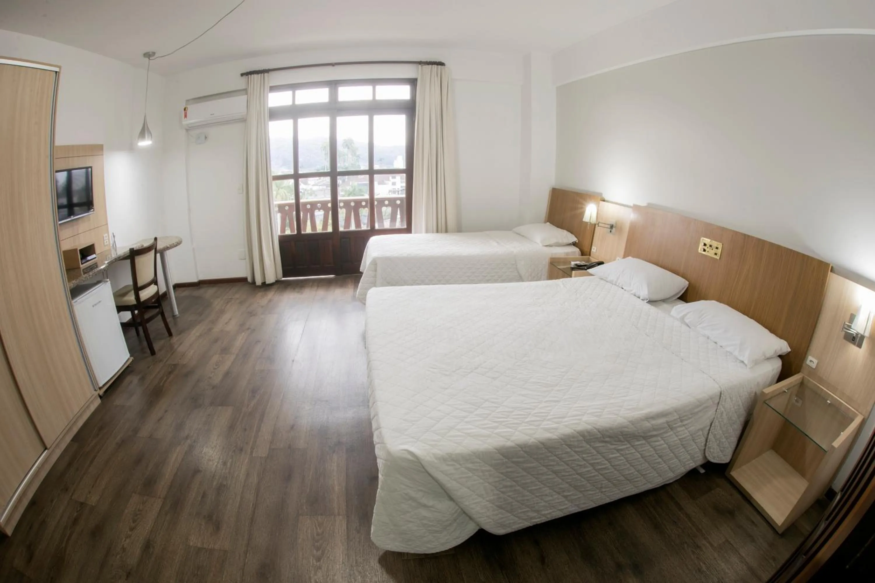 Bedroom, Bed in Alven Hotel by Slaviero Hotéis