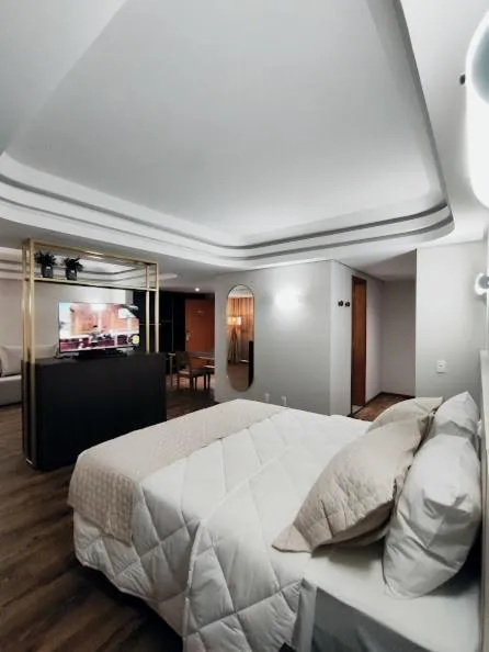 Bed in Alven Hotel by Slaviero Hotéis