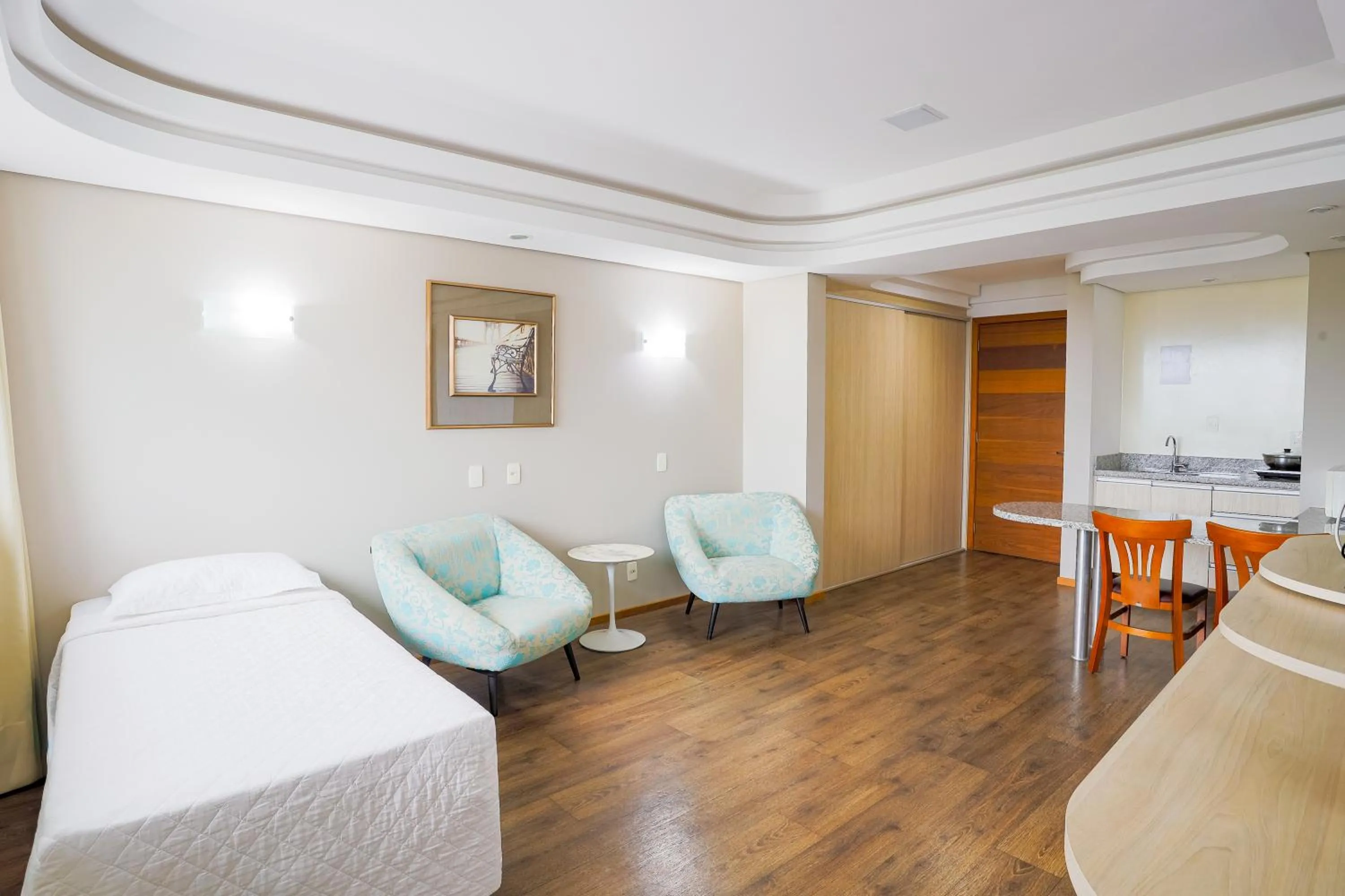 Bed in Alven Hotel by Slaviero Hotéis