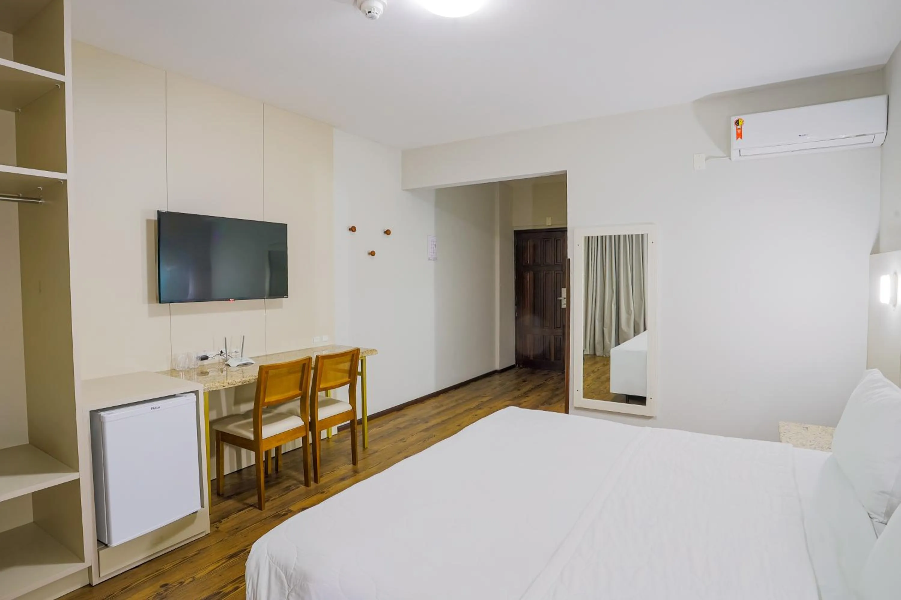 Bed in Alven Hotel by Slaviero Hotéis