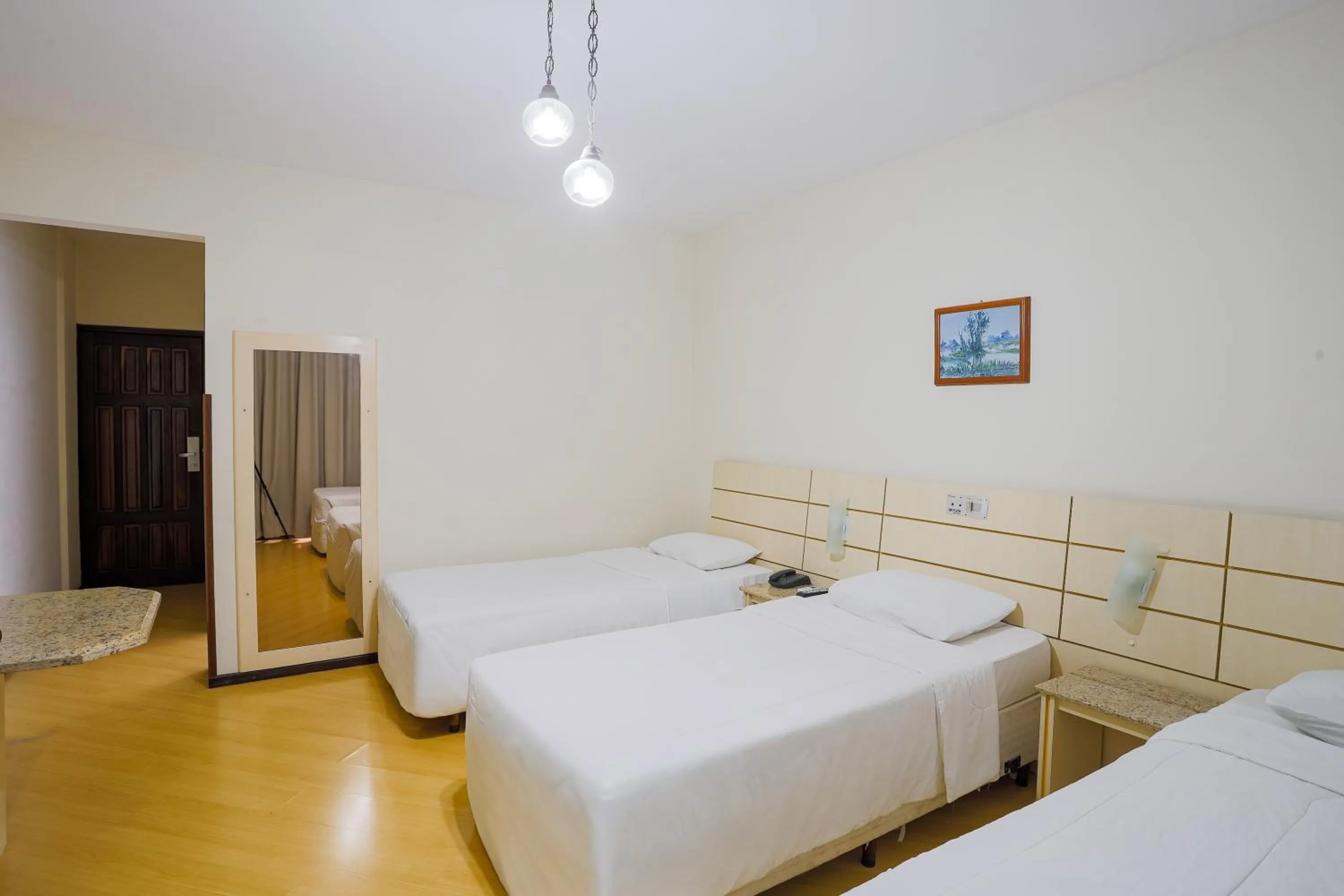 Bed in Alven Hotel by Slaviero Hotéis