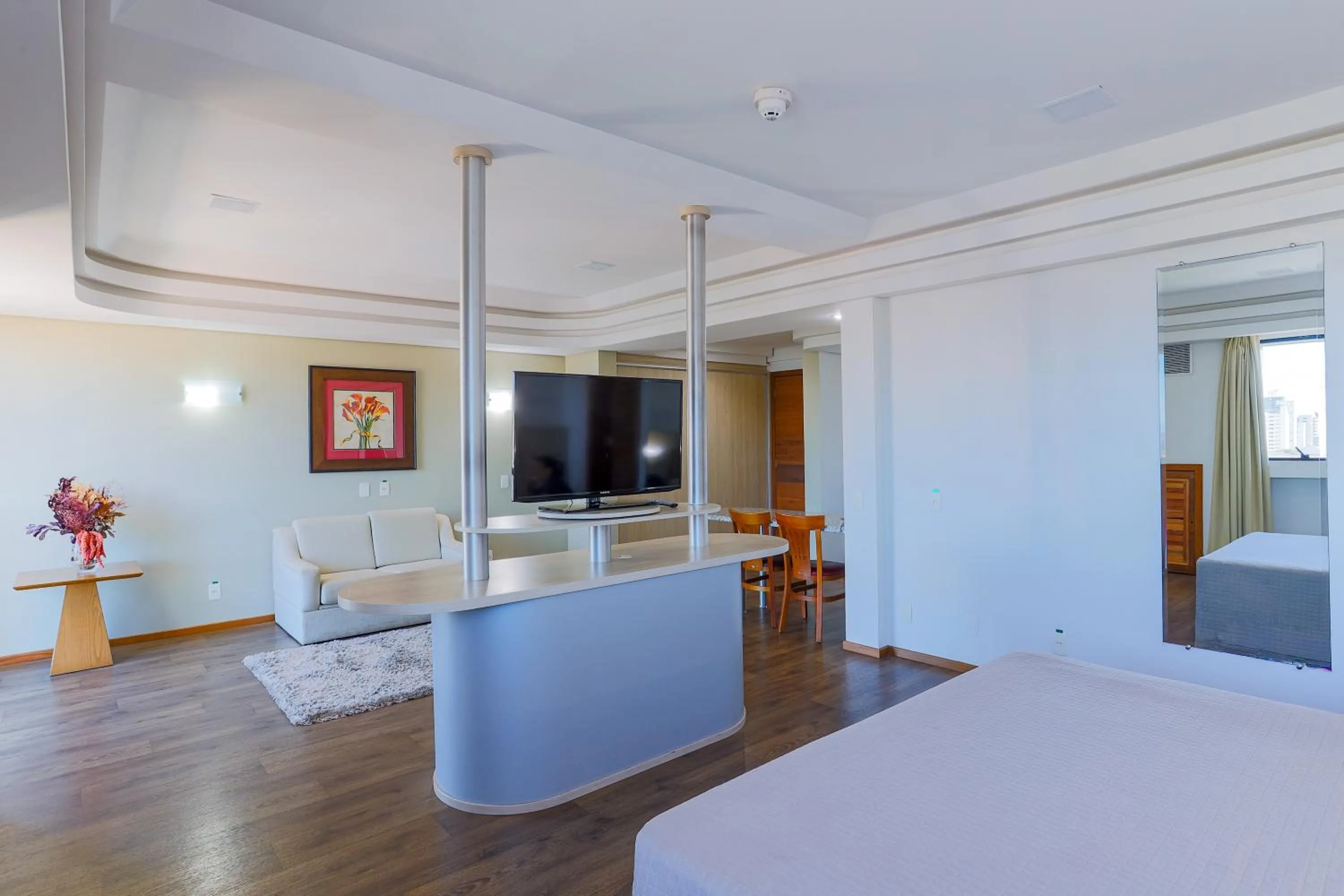 TV and multimedia, Bed in Alven Hotel by Slaviero Hotéis