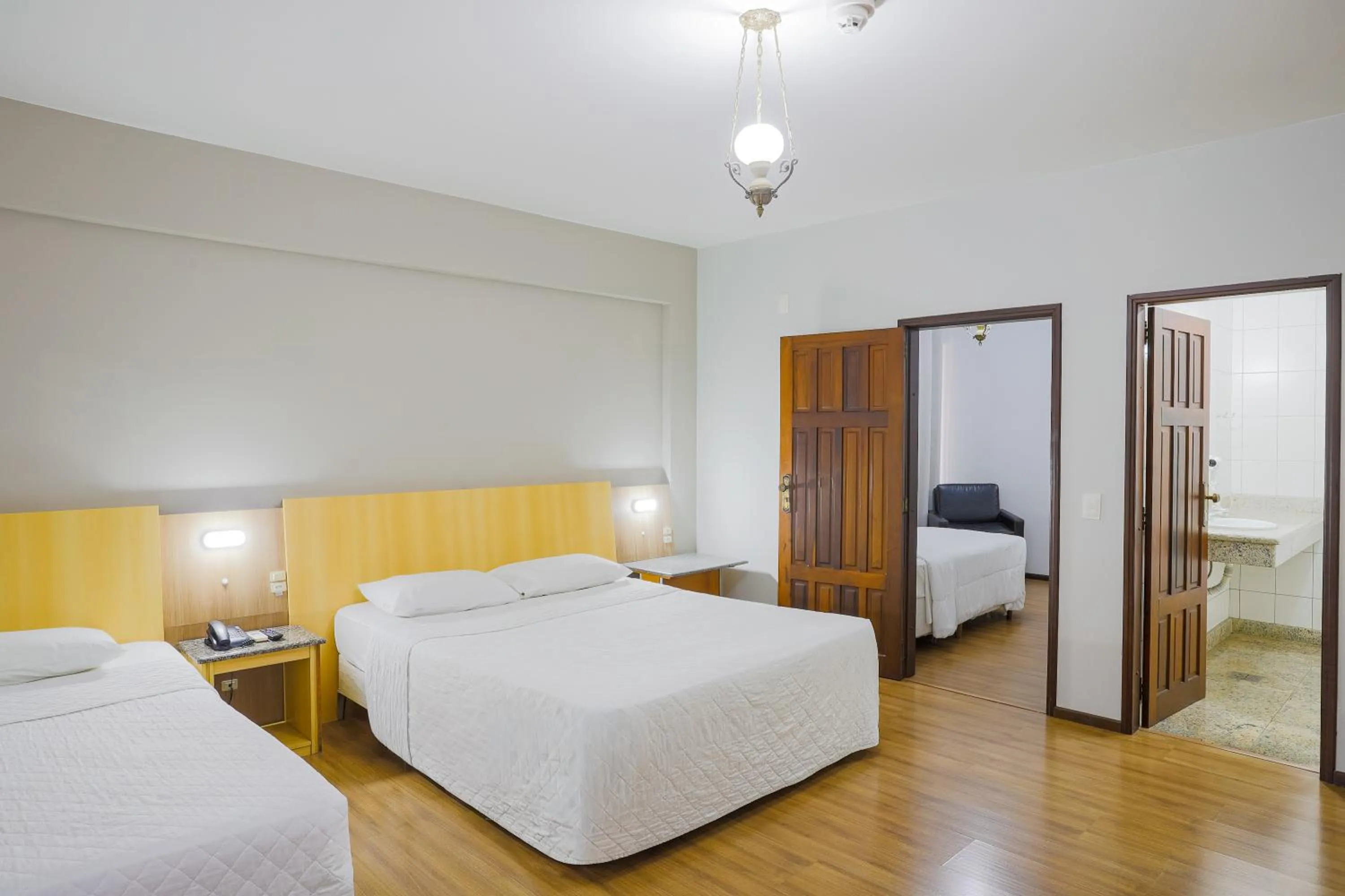 Bed in Alven Hotel by Slaviero Hotéis