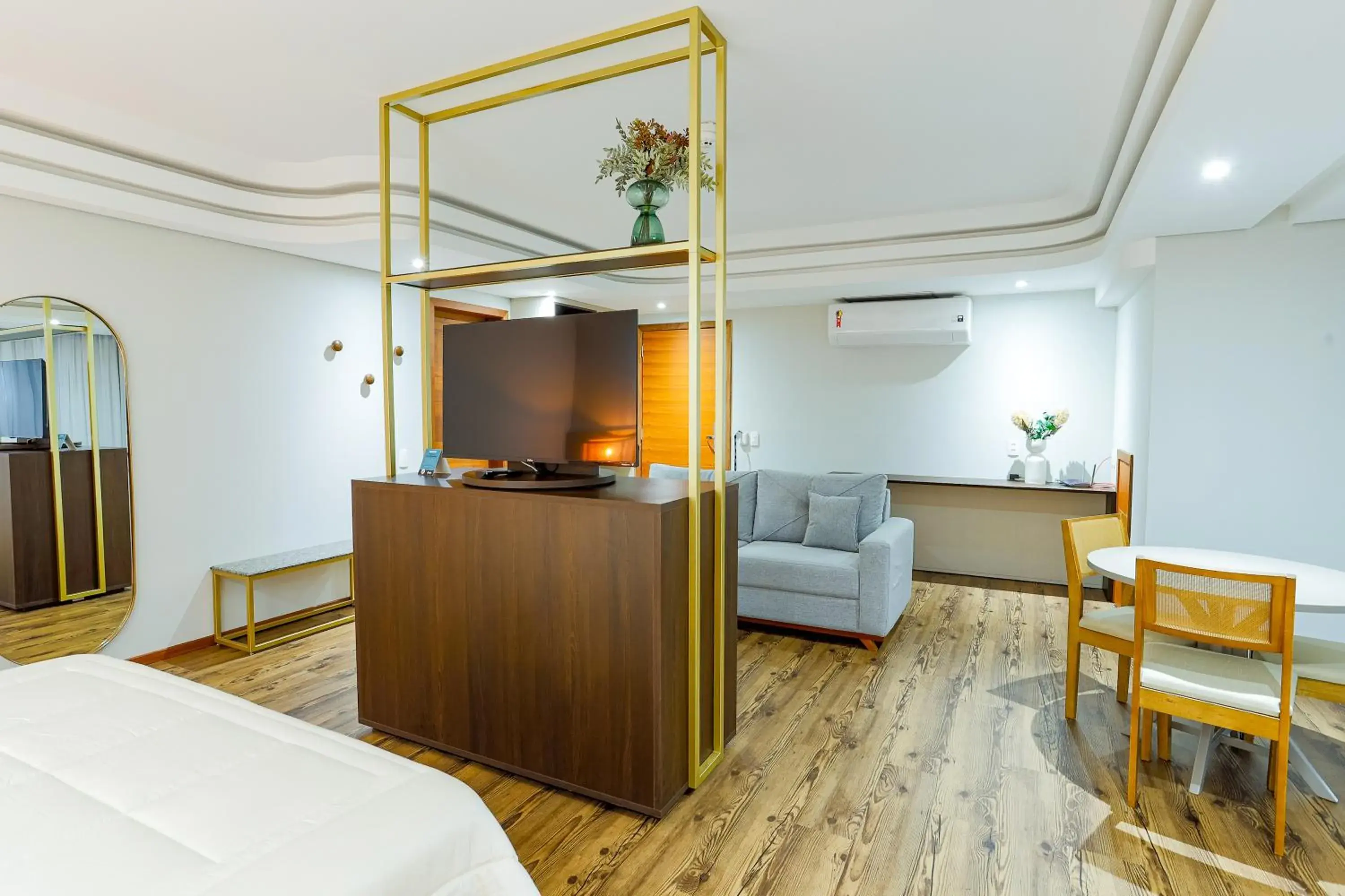 Bed in Alven Hotel by Slaviero Hotéis Bed in Alven Hotel by Slaviero Hotéis